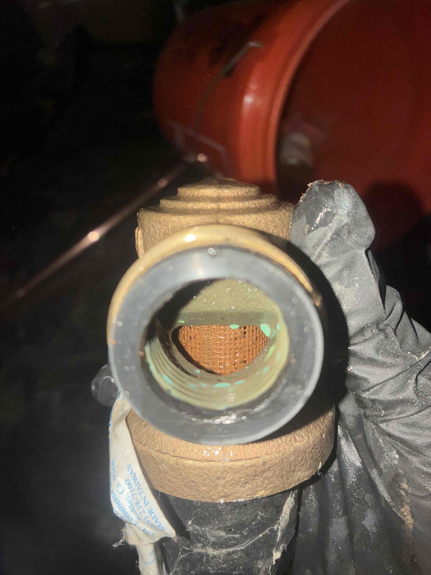 Customer stated no hot water to house. Found valve to be offf when I arrived. Turned on valve to heater. Found hot water to all fixtures. Customers pressure was still low from previous visit. Customer decided to move forward with PRV and main valve replacement. After replacement, checked for leaks and proper function. Also lnsulated area of work. 