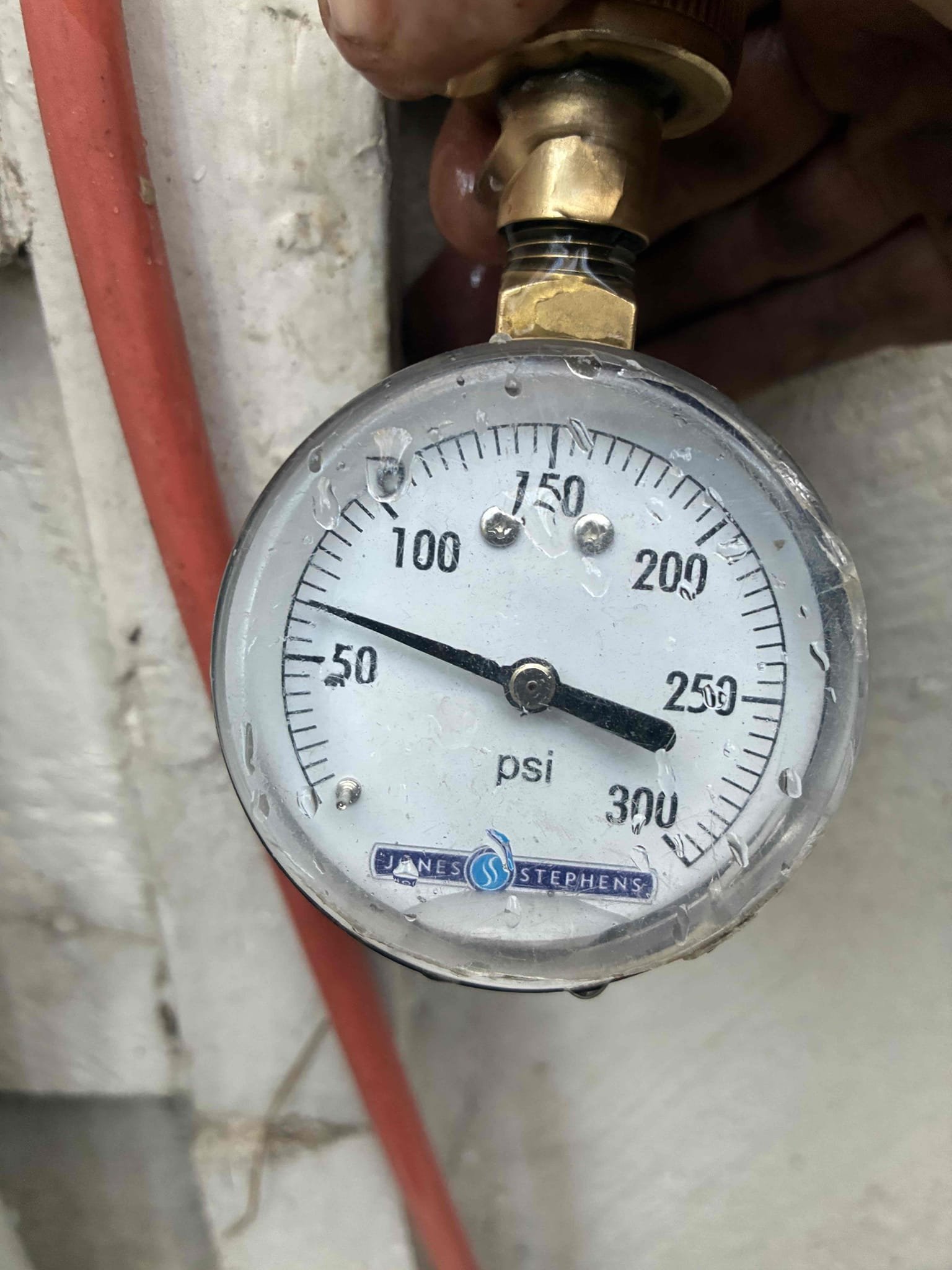 Replacing old water heater due to age. Installed 40 gal short water heater. Also found pressure to be high and suggested to replace PRV and main valve located in crawlspace. After replacements, checked for leaks and proper function. Pressure is now set at 60 PSI. 