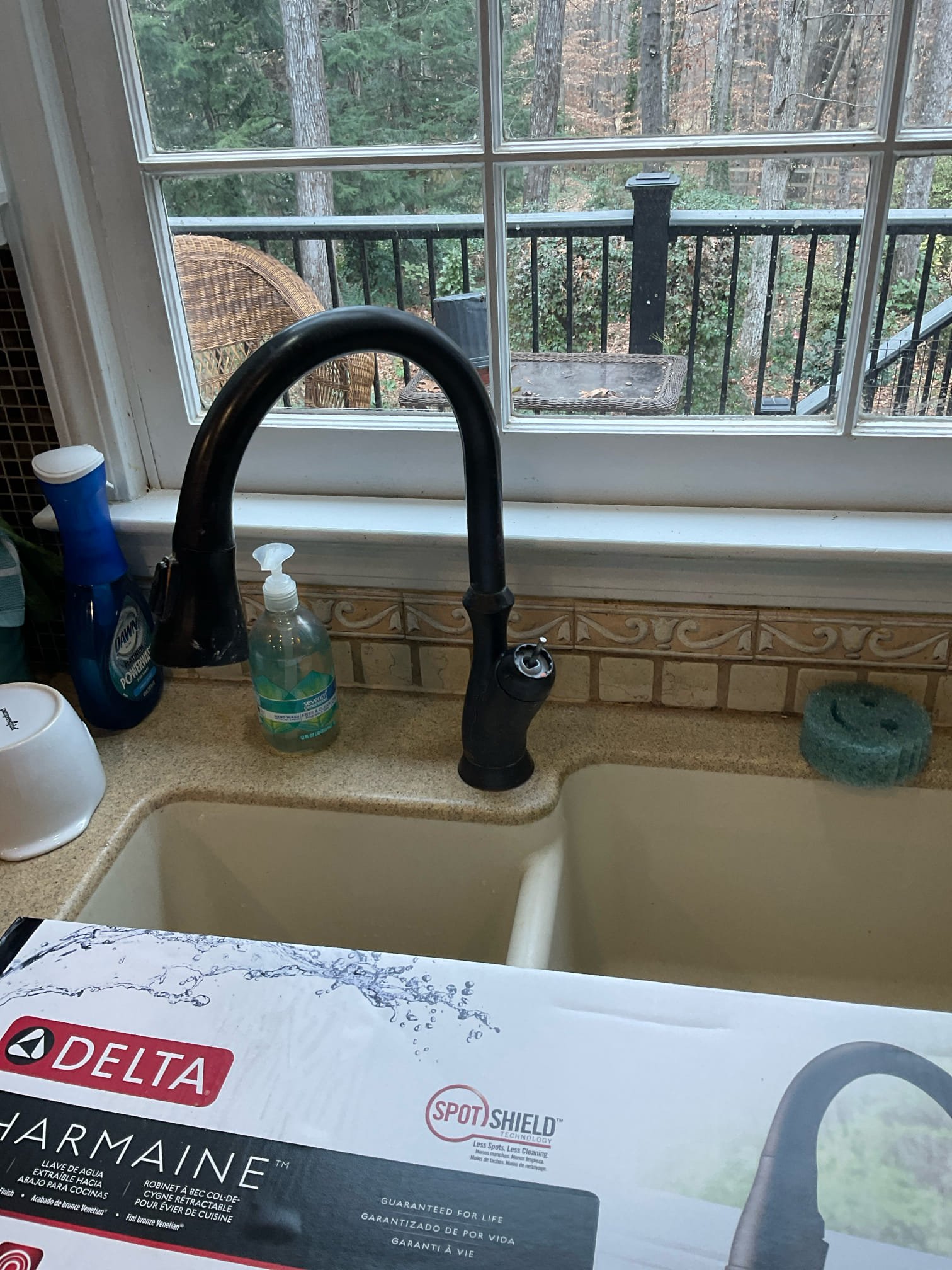 For this job, the customer supplied us with a brand new kitchen sink faucet that he wanted to get installed so therefore that is what we did today we install a new kitchen sink faucet for the customer. He supplied a Delta faucet. The shut off valves were also leaking and or not closing all the way so the customer wanted to get those replaced so that is what we did went back with Two half-inch male adapters with some threaded angle stops to complete the project today. Also took a look at the water pressure the water pressure is extremely high for the house. It is reading 130 to 140 psi which is indicating street water pressure so therefore I recommend getting the pressure reducing valve replaced due to the high water pressure at this time. There are no leaks on the kitchen sink faucet with the new supply lines and or the angle stops the customer is all set at this time. There are no further issues.