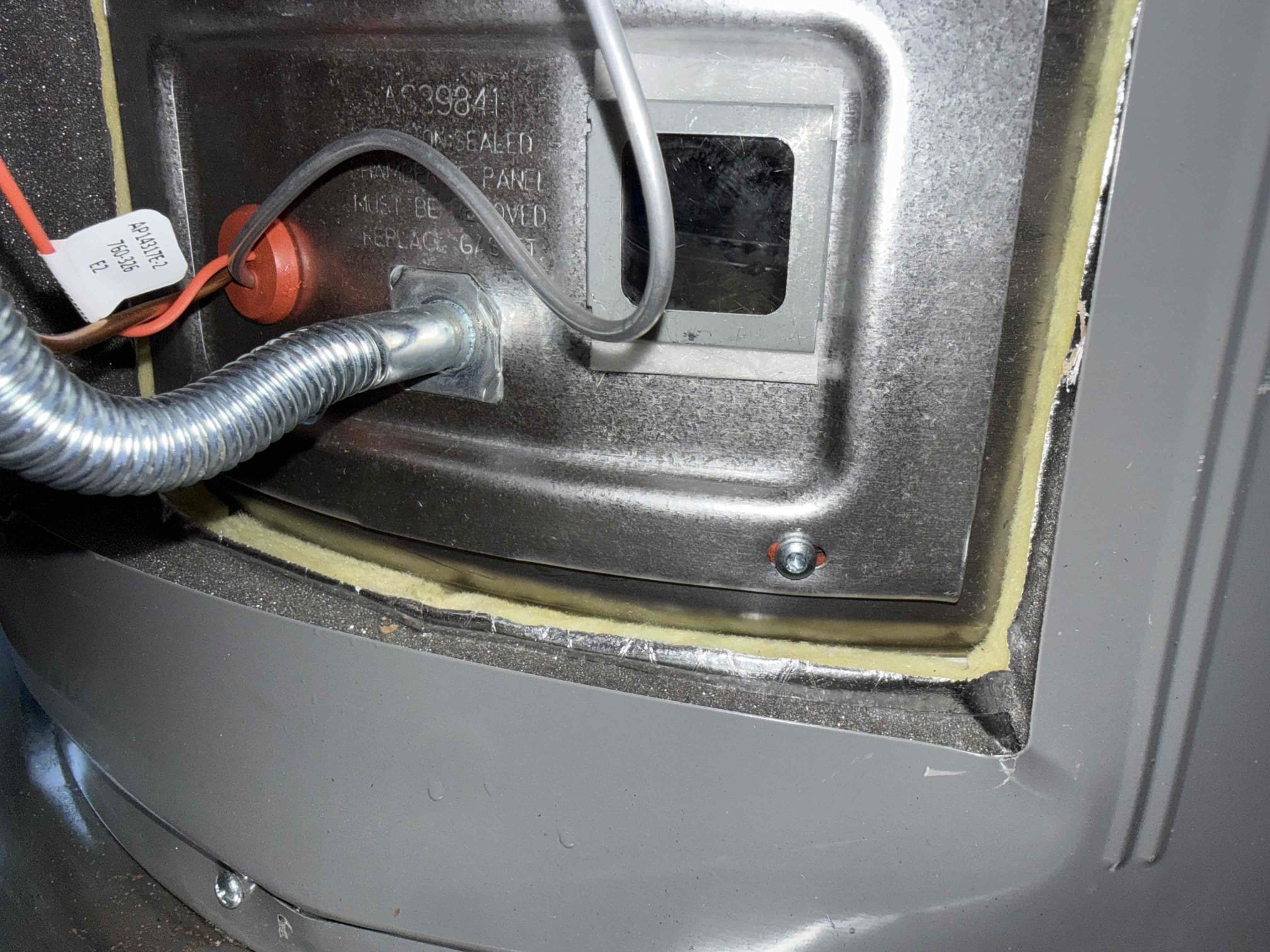 Water heater leaking upon arrival. Customer stated she didn’t have any hot water to the shower and once she went to look at the water heater she noticed the pan was full. Informed customer we could replace the water heater and add code upgrades. Gave customer estimate. Customer approved estimate. Installed new Rheem 40 gal gas short water heater, new expansion tank, new shutoff. Turned on water and fired up water heater. Found no leaks on gas or water. Water heater is lit and working upon departure 