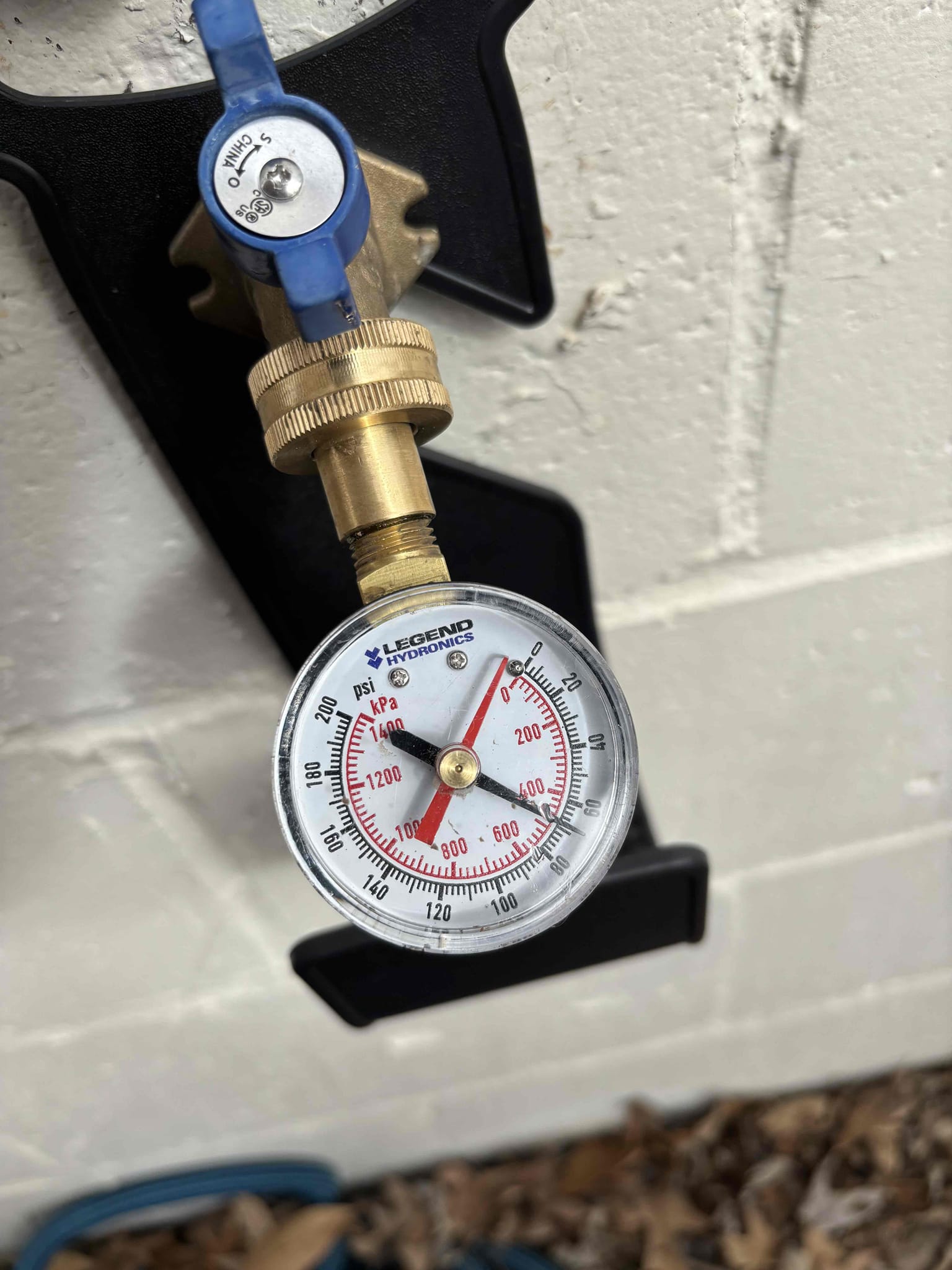 Gas line to fire place leaking upon arrival. Customer stated in 2016 the gas company determined there was a leak on the gas line to the fireplace. After locating gas line in crawlspace informed customer we could test for leaks or cap the gas line all together. Customer chose to cap the gas line. Capped gas line in crawlspace and tested for leaks. Gas line is capped and no leaks upon departure. 