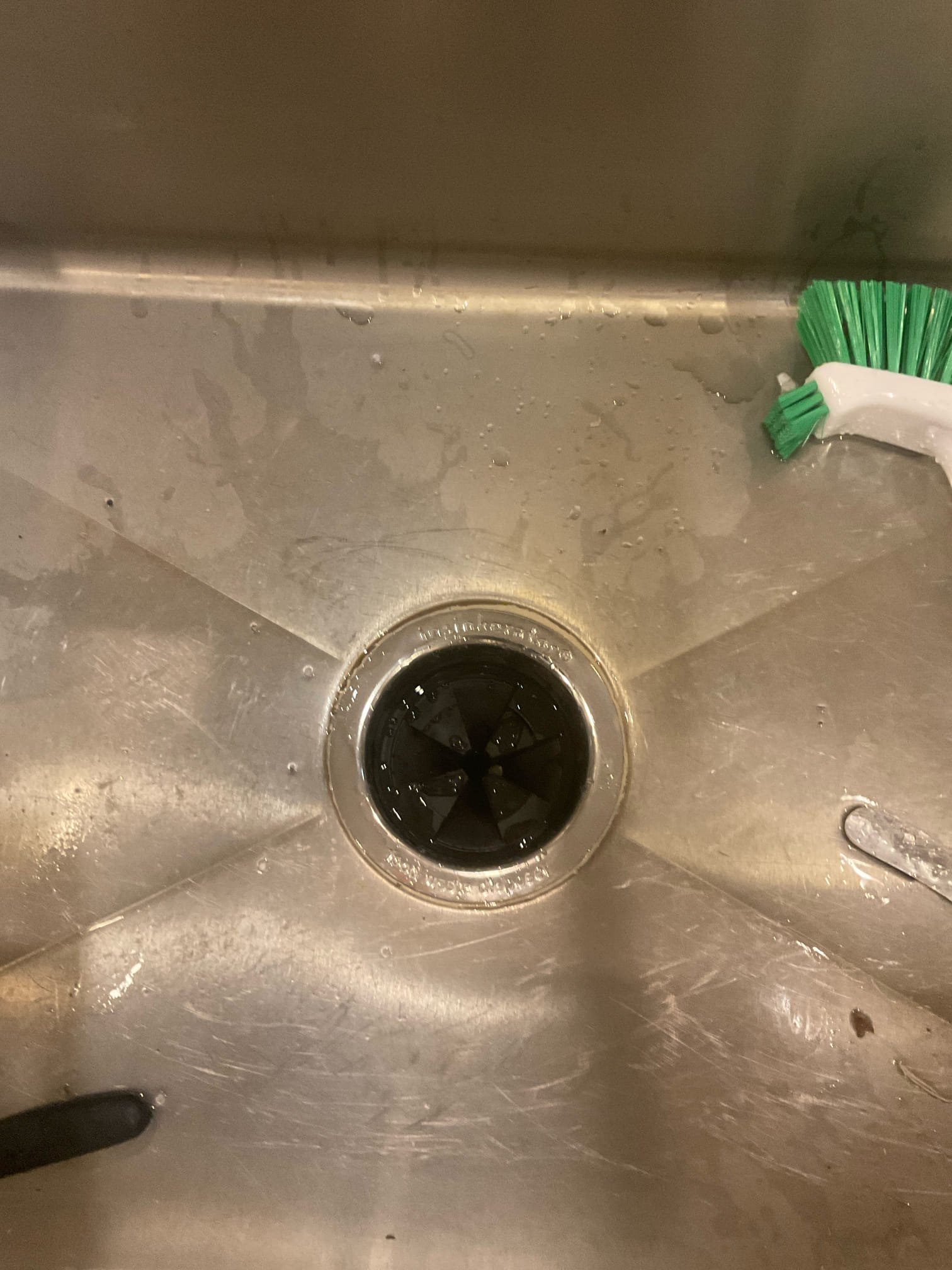 Replaced bad disposal today , upgrade to one HP disposal 