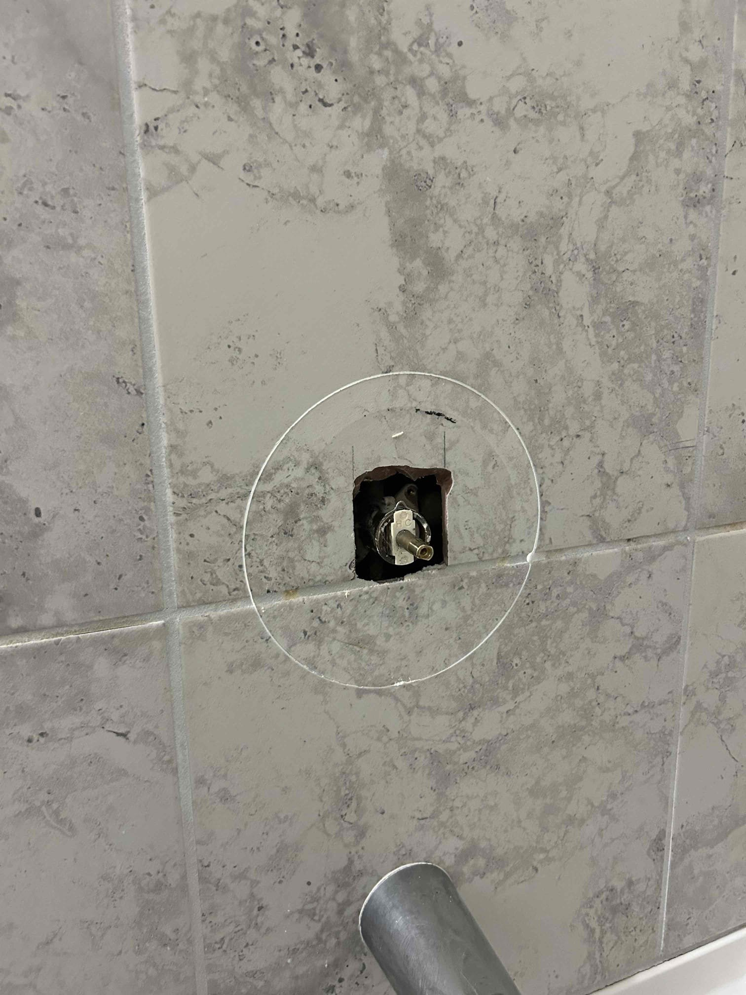 The first initial visit was forward to come out and take a look at a shower that would not turn on at all the lever for the single handle shower valve when you turn it on no water would come out so that was indicating that it was a cartridge issue so what I recommended at the time is to replace the Moen cartridge with a brand new one that is exactly what we did Took off the old plate remove the old caulking, from the trim plate and off the tile, remove the pen from the cartridge, cleaned the inside of the shower, body valve lubricated the shower, body valve, inserted the new cartridge put the pin back, put the trim back, and then put everything else back together once I was complete. There’s no leaks took a video of the shower about working with water coming out of it caulk the template so no water would get behind the wall at this time. There’s no further issues with the shower.