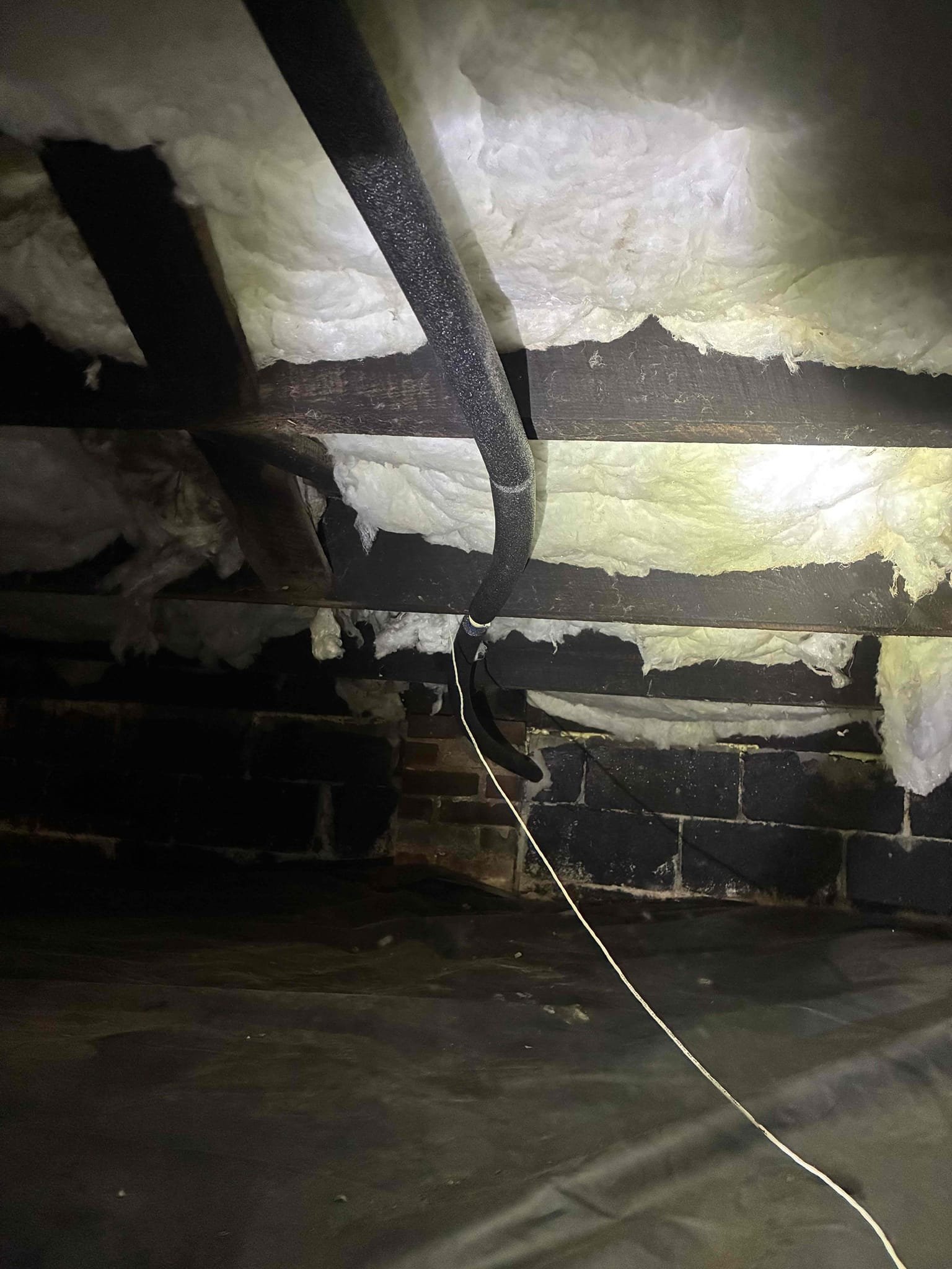 Customer wanted new hose Bibb installed at front of house. Ran new line and drilled hole for hose Bibb. Secured Bibb to wall and caulked area. Also added shut off to line. Insulated piping. Checked for leaks and proper function. Allow 24 hrs for caulk to dry. 