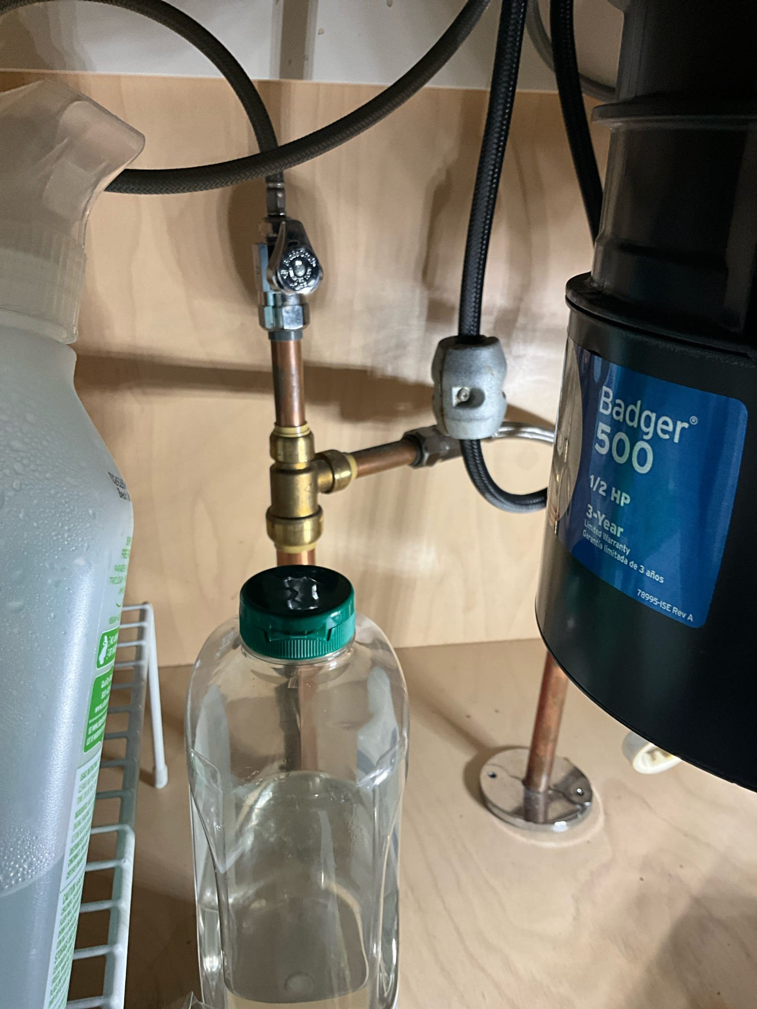 Call for concerns with polybutylene pipe.

Met with Kyle and discussed concerns. He and his family moved in to home approximately one month ago. During an inspection there were several items flagged. I reviewed some of the concerns and performed a thorough evaluation.

Primary issues identified

-Polybutylene in mater bathroom jetted tub (copper in floor, poly is only 6-8 feet of pipe on hot and cold)
-S trap in kitchen, and double trapped. (Second trap in basement)
-Age of water heater. Ruptured bladder in expansion tank, tank unsecured. Copper gas pipe to water heater. Saddle tap for humidifier on hvac system. Gas valve should be replaced. No drip pan.
-Prv showing 70psi @~1230pm on weekday /Christmas Eve. Measured on hose spigot due to concerns with water heater condition.


Additional observations. 

Daughter’s bathroom overflow trim plate missing. Saddle tap under this sink. All end stop shut off valves are old and brittle. Likely to fail when needed to change faucets and toilets.