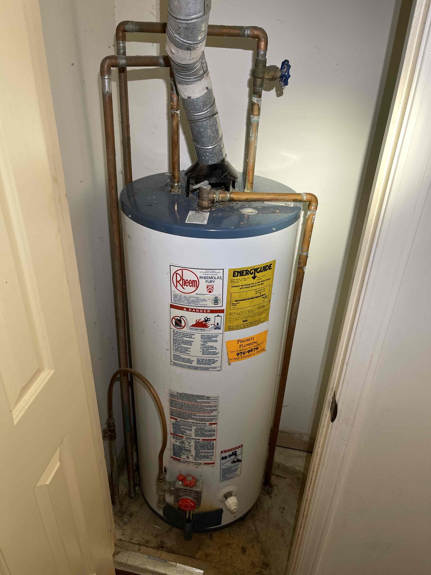 Have different quote options to install more accessible shut off valve/smart valve to shut off water to house. Valve is currently in the back corner of the crawlspace. Also left quote for water heater as it is from 1995.