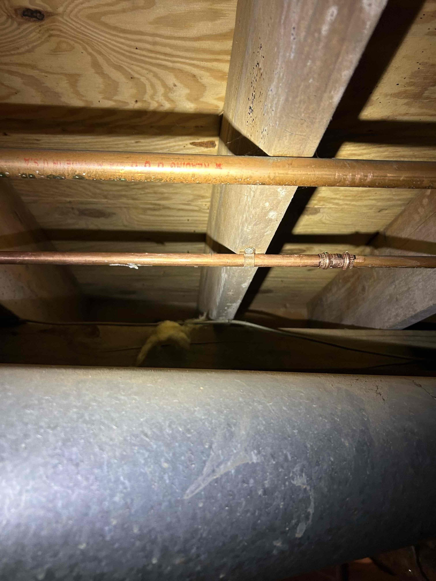 For this job, we removed and capped off a old gas line that the customer has they have a hot tub that is going to be removed on their deck, so therefore the gas line had to be removed with it so therefore, I disconnected all the gas piping from the heater and from the meter as well install the plug on the T rather than taking the T out and re-piping that as well once that was complete. There’s no gas leaks, tested it with bubbles customers all set on that. They also had an icemaker waterline that needed to be either replaced or capped so the customer wanted to cap the gas line in the crawlspace, but still if they ever wanted to tie onto The waterline it could be uncapped in an angle stop or a waterline can be reinstalled at this time, there are no further issues no gas and or water leaks 