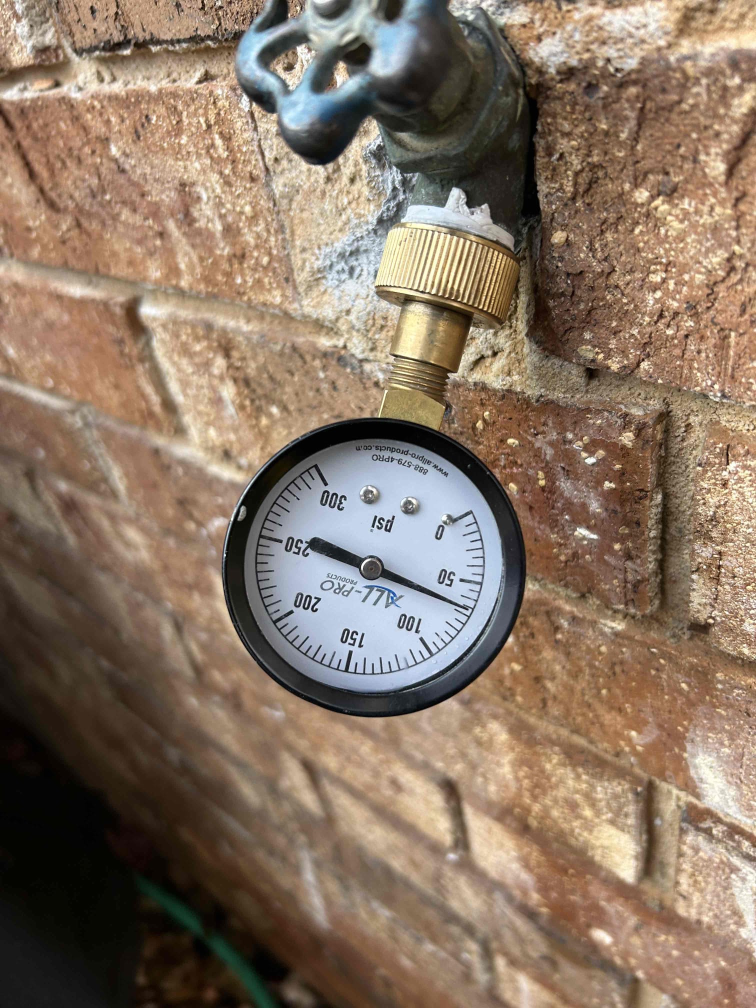 This customer has a leak whenever they run water on the sink. The water will leak down to the gasket through the bottom of the sink with the vanity down through the supply lines. There’s no active leak by running the water on the drain or the supply lines, but when water is used and splashed on the counter, it gets wet causes the issue, and as a result, the gasket would be have to be replaced and or the whole faucet gave recommendations of what should be done at this time. There’s nothing I can do until the replacement gasket comes in pressure is fine tankless water heater is fine. The customer was interested in water filtration so I recommended a couple different options and he was also interested in the Moen flow. He will let us know when he would like to do that as well. 