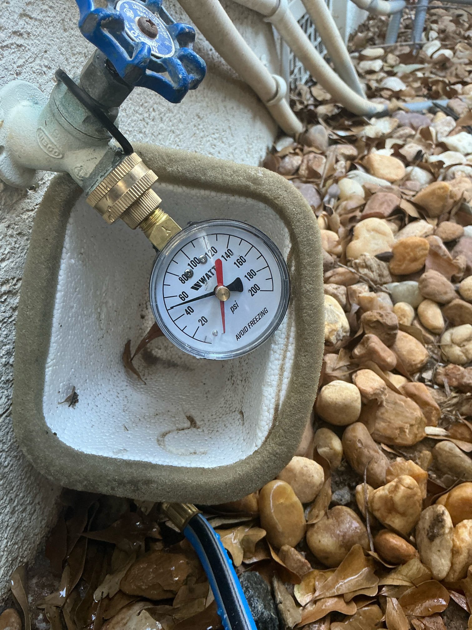 Client called us out today Jan. 1, due to their shutoff for the hose bib being turned off and them not knowing how to turn it on, and also the kitchen faucet was not putting out any water. Supply lines are built in to the faucet and there is water at the shutoffs, indicating something is wrong inside the faucet. Gave estimate, client said Home Depot would install it cheaper and we were on our way. 

Waived service fee. 

Reschedule discount is no longer applicable if future work is needed.