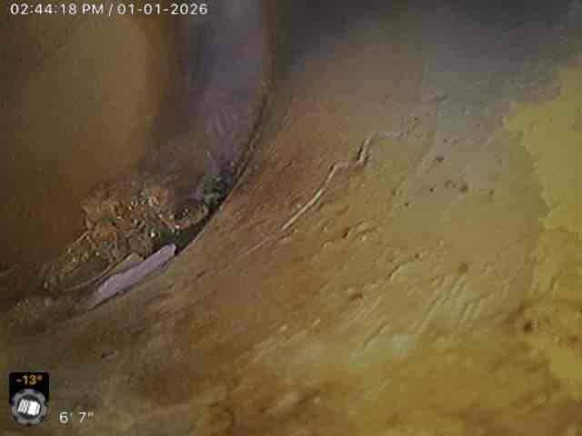 Client called us out due to their main sewer line outside being completely backed up into the home. There is a clean out out back right behind home. Removed clean out cap and it instantly started flowing out with water and sewage, indicating an issue somewhere on the sewer line. With the length of the line and it being unknown exactly where the sewer line was running to, we decided it to be best decision to get the water pressure jetter and put it in line to clear it out enough for us to see what the issue is. We did just that the entire length of the 100’ or so sewer line. We found a few issues in the line, all of which are within about 25’ of the back of the home. Found a major root intrusion, and also saw a couple cracked pipes which are going to catch paper and such and cause issues along with the roots. Client has temporary relief but those issues in the sewer line need to be addressed to prevent this again. 
Took pictures and videos of everything, and marked the yard in back wher