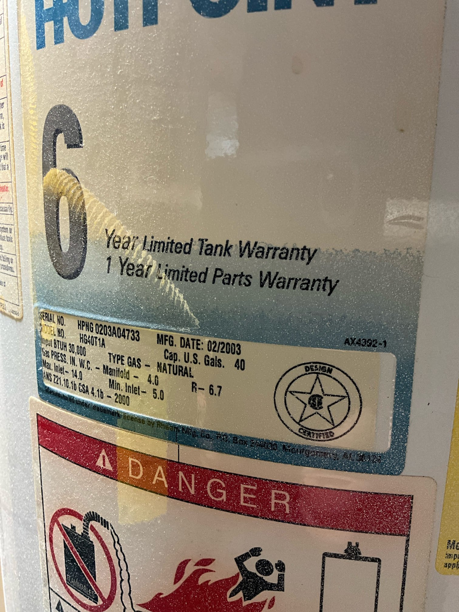 Call to provide estimate for water heater replacement

Measured and checked space availability, and have provided estimates.

Also tightened a gas fitting that was leaking.