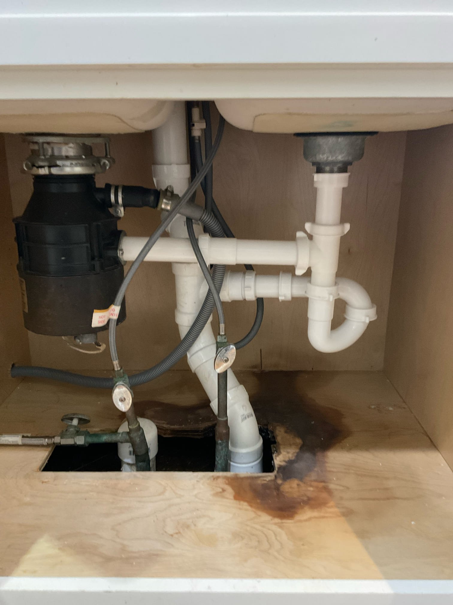 Customer stated that there was a leak on drain under kitchen sink. Gave customer quote to replace piping under kitchen sink and reworking customer approved. Went ahead and replace piping and rework piping. Afterwards tested for leaks, and no leaks were present at this time. Cleaned up work area.