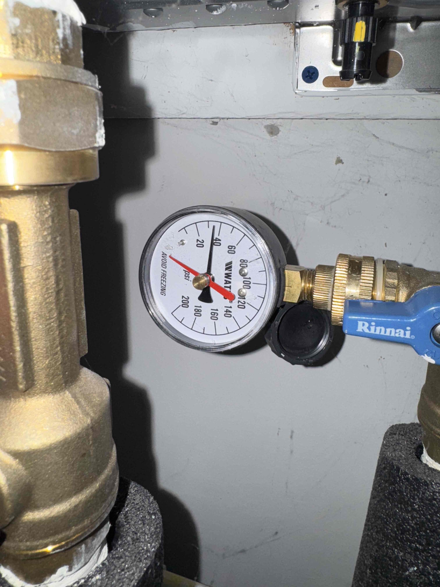 Tenant stated that she was getting no hot water in her bathroom. Customer stated that there was hot water, but it’ll go cold and back to hot. Tested and found that there was hot water, but it took 3 to 5 minutes to get there. Also stated to customer that there was a check valve on heater that may need to be replaced in customer agreed. Replace check valve and tested. No leaks were present at this time. In same bathroom ran water and there was hot water coming out constantly for about 15 minutes. Also tenant asked for us to replace some showerhead so we went ahead and did that and charge $175 to do so. Cleaned up work area.

Also found mixing valve on first floor in bedroom bathroom and tested for cross connection. At this time, there was no cross connection.