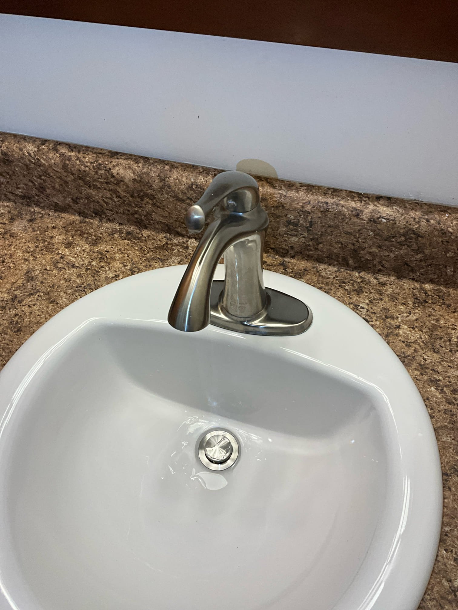 Customer had a shower and a sink draining slowly. Removed hair from the tub as a courtesy and replaced pop up in the same basement bathroom. Tested all work to ensure proper function and no leaks. None were found.