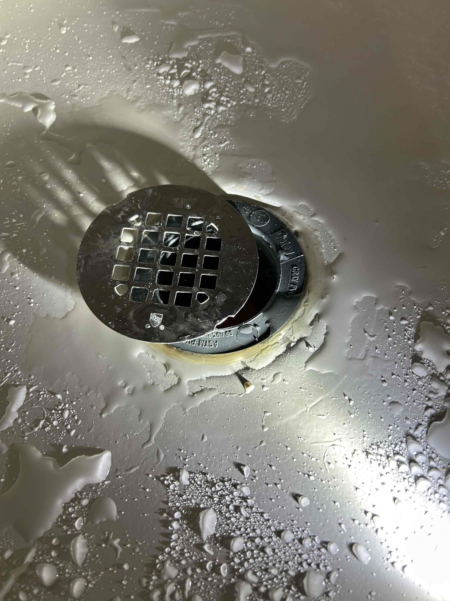 This job replaced the pressure reducing valve with a Zearn NR 3XLPRVW union it is the only PRV that would fit in its space couldn’t use any other without re-typing it. The customer does not have a meter. The water is shut down by the HOA. He does have a shut off valve, but everything is too close to each other to essentially re-pipe it properly so therefore went ahead and installed the double union PRV there’s no leaks set to 65 pounds For replace the shower drain in the master bathroom on the stall install a new P-trap. However it started leaking so I went back with a new solvent, weld PVC 2 inch P-trap and fix the leak by cutting it out and redoing it essentially once that was installed, there’s no leaks. The customer requested to leave the shower great off Because he will be putting on a different one than the one that oatey supplies. At this time, there’s no leaks customers back by one year warranty parts and labor no further issues at this time.