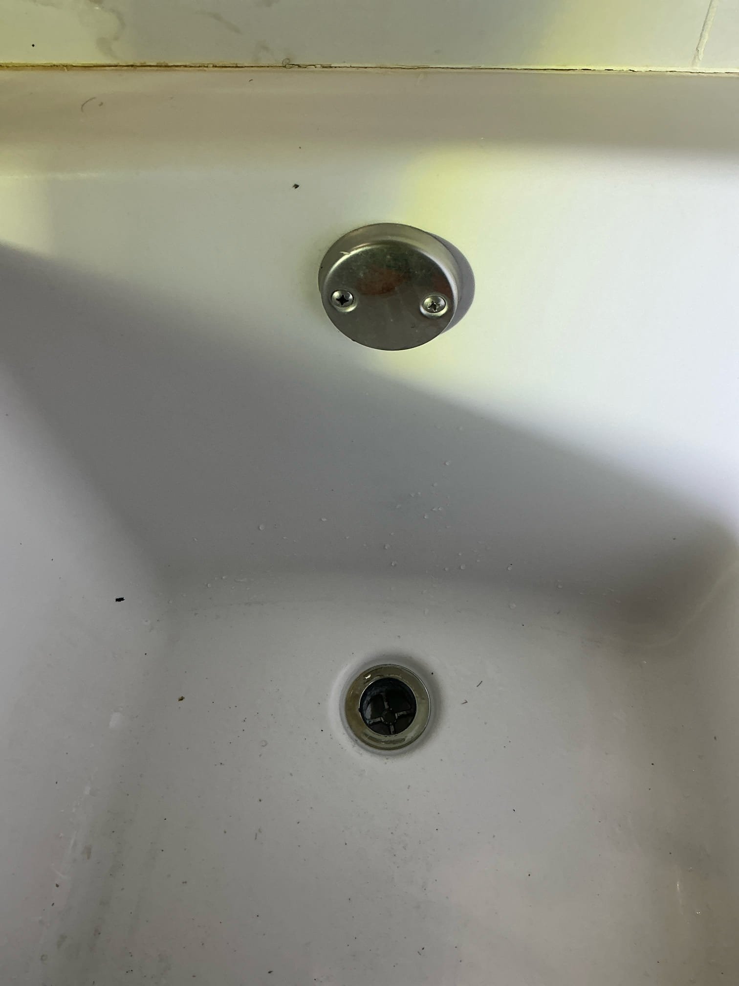 Client called us out due to their hall bathroom bath tub being clogged up. Gave estimate to remove overflow and run drain machine down the tub to try to clear the blockage. They declined service. 

Collected service fee.