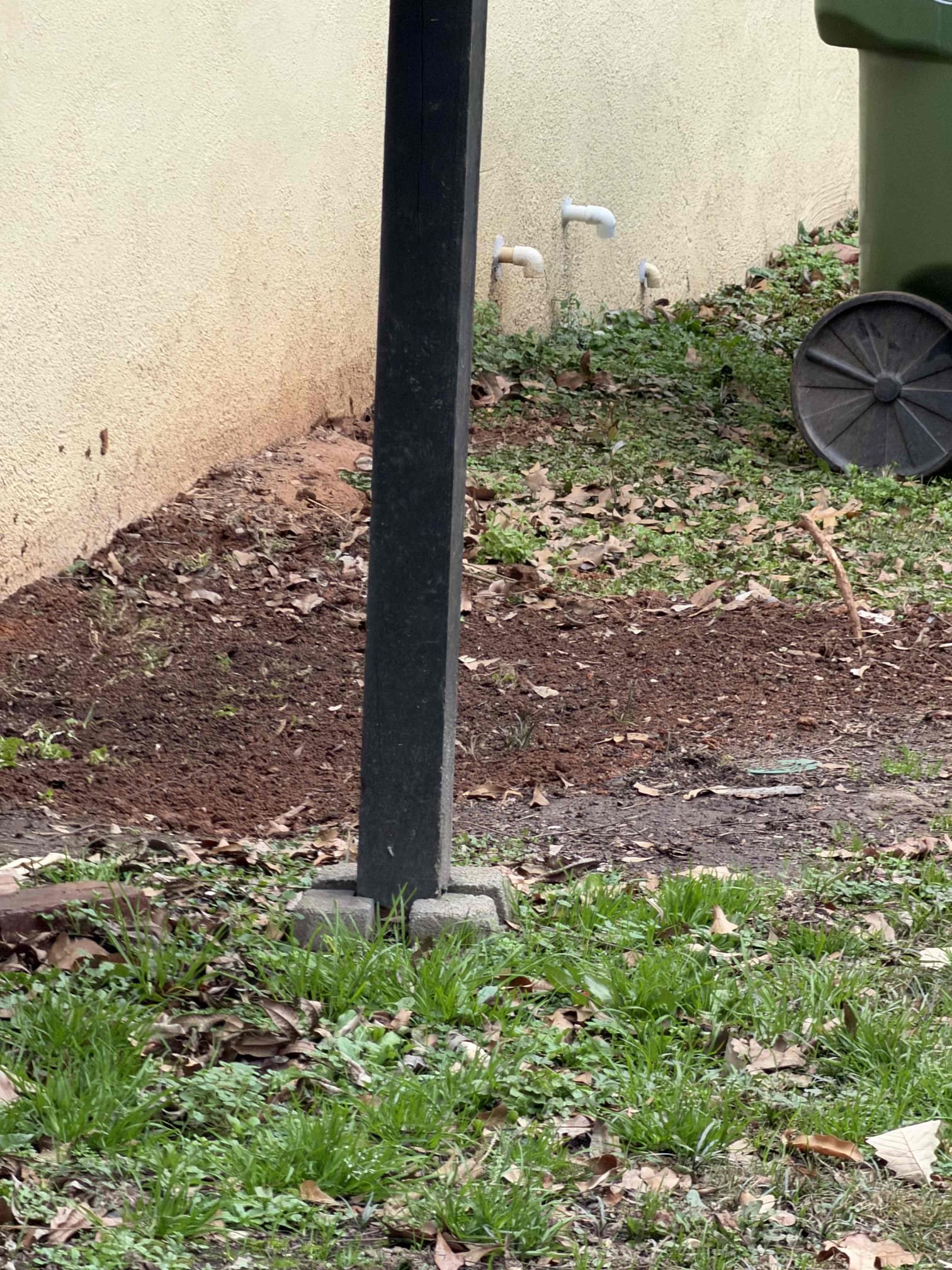 Returned and finished backfilling water line after inspection. Also customer wanted us to install customer provided shower valve. Shut water off to home and cut out existing shower valve. Installed customer supplied shower valve. Turned water back on and tested. No leaks present at this time. Also had to cut Sheetrock for shower head and let customer know that we are not responsible for Sheetrock repair. Caulked around trim and cleaned up work area.