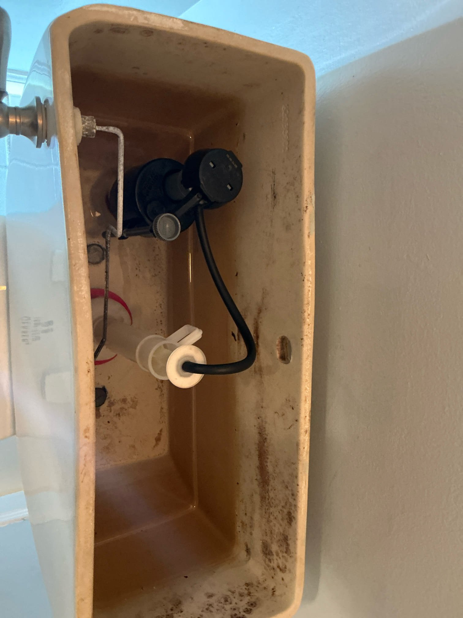 Client called us out today due to the toilet another tech worked on recently not working as it should. To be sure everything was new in that toilet I installed a Mansfield red seal for the flush valve that was there, replaced the toilet fill valve, and also replaced the toilet supply line to a new braided supply due to old one being old poly. Tested our work and toilet is now flushing and filling as it should. 

Warranty no collect. 