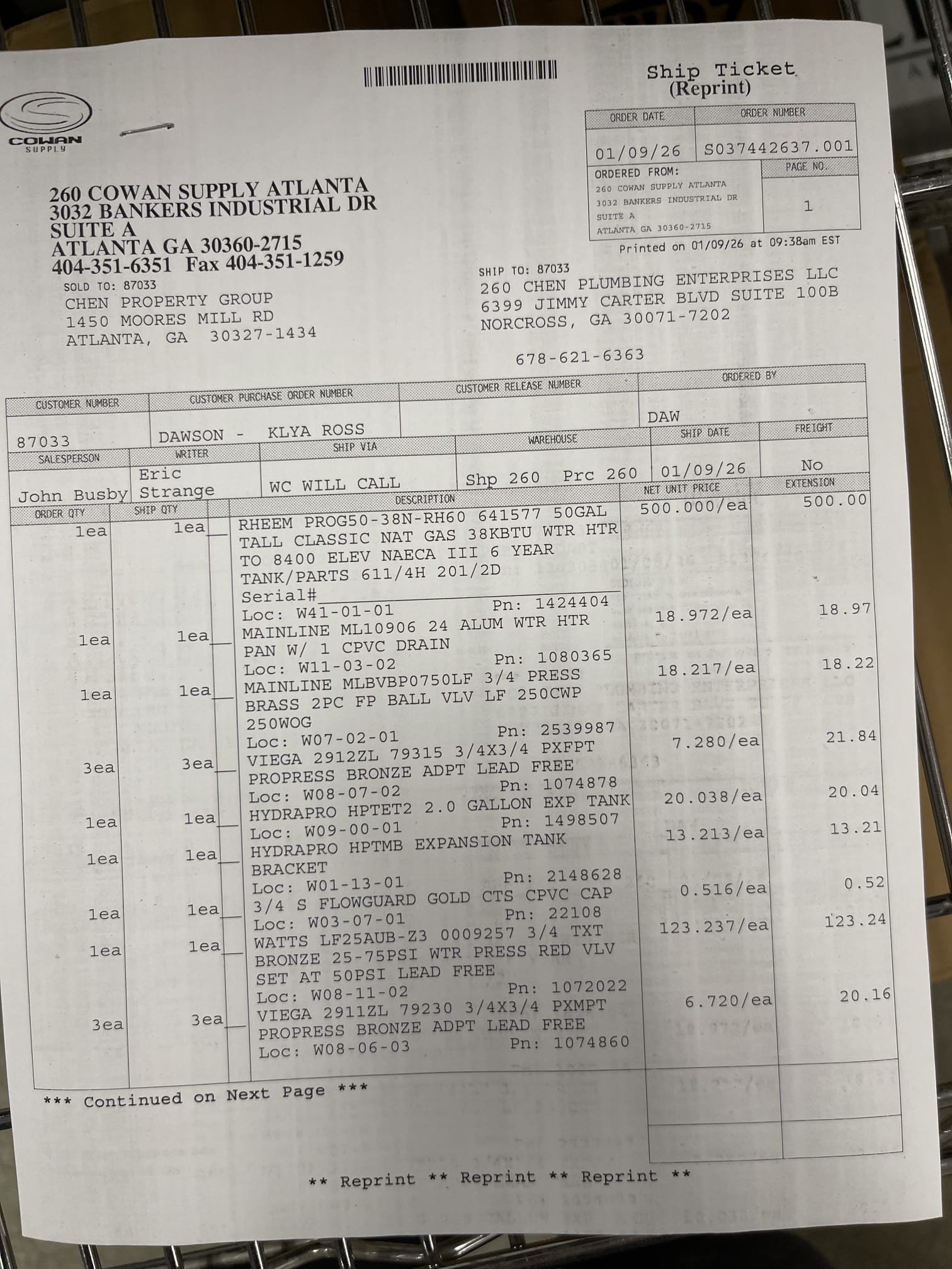 Replaced water heater with new 50 gallon gas water heater. Installed new shut off valve, PRV, and Flo device. Secured piping into the foundation wall. Tested to ensure proper function and a leak free install. Will be returning to install toilet once customer has purchased the toilet of their choosing. 