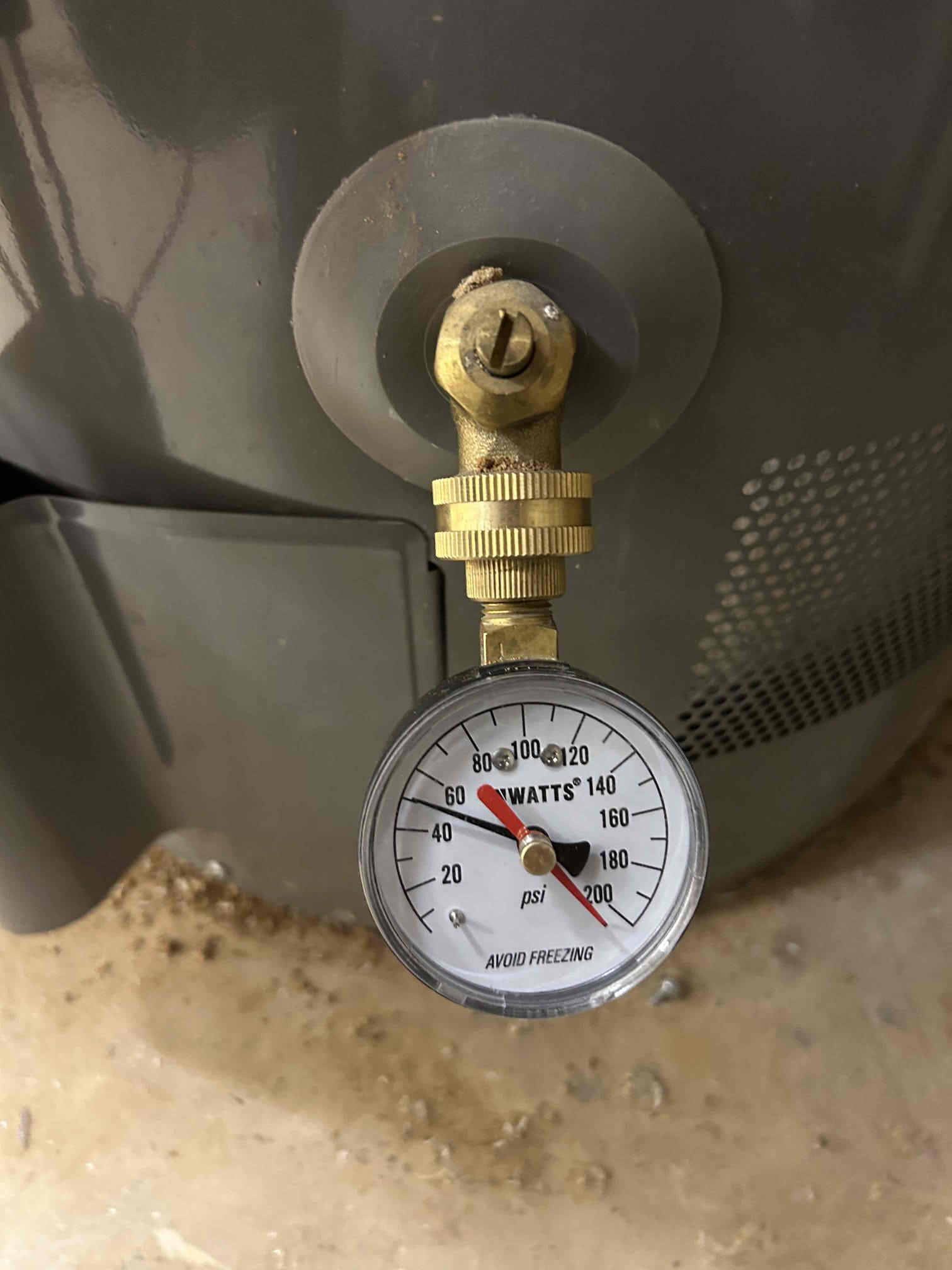 Finding a leak in the attic, the customer has a leak coming from, a 3/8 water line and I recommend turning it off. And leaving it off. In order for us to remove the line and the saddle valve we would have to do a few things.
The water is heater is older and I recommend bring it up to code and repiping it. At this time our customer just wanted the issue diagnosed.