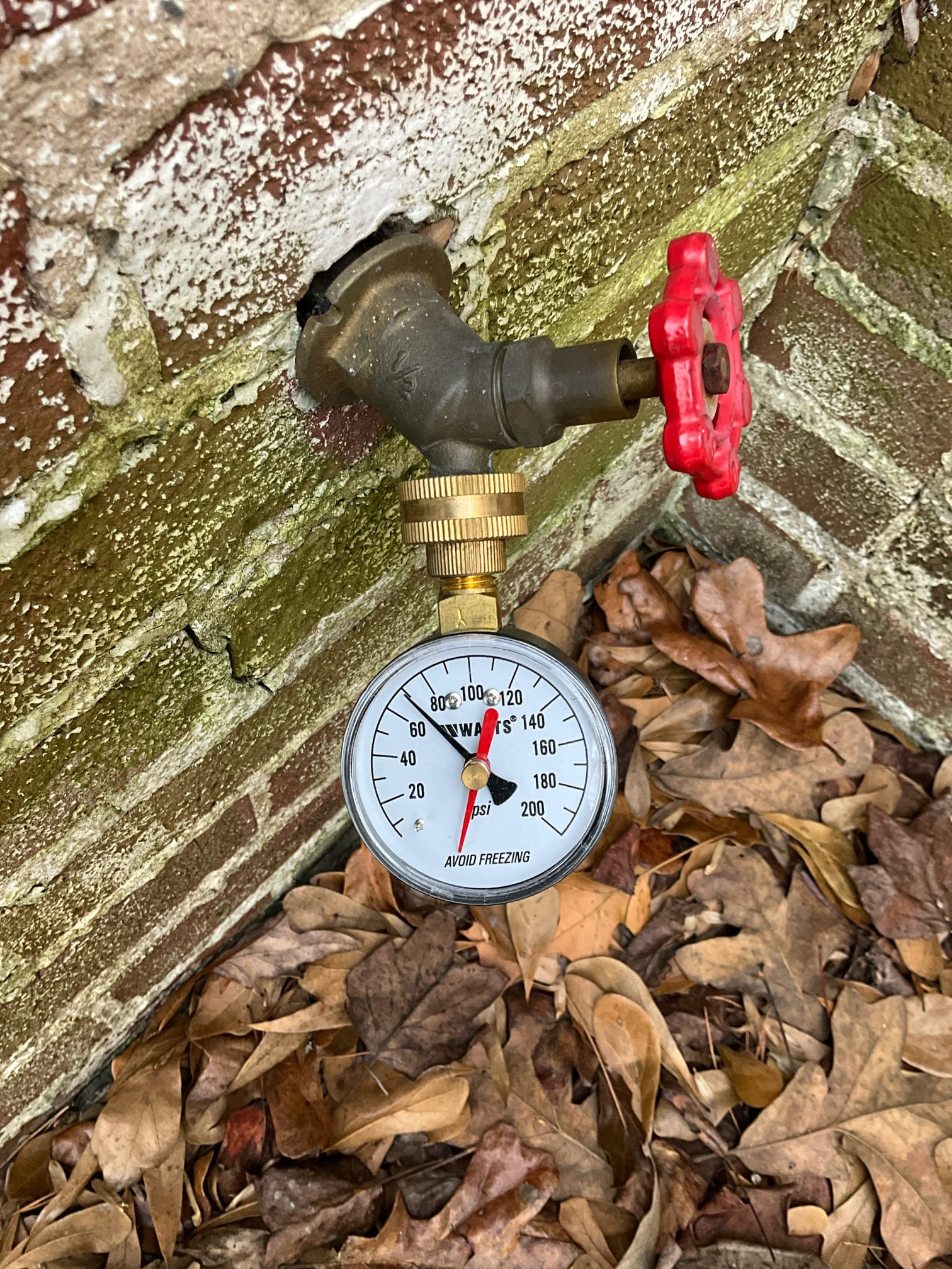 Call for leaking water heater.

Met with Charlie and discussed the issue. He showed me the water heater, which had water pooling below it for the last day. Charlie said they haven’t had any issues with the water heater until now. 

Inspection and diagnostics: Pressure on home at~68psi at ~10am on a Monday, taken at back hose spigot* (There is pressure escape allowing water to feed from cold to hot, and trickle back in to water heater. So this reading may be artificially low). Prv is dated as being manufactured in the end of 2017, making it likely installed 7-8 years ago. Galvanized water line appears to have been replaced withcopper, though galvanized tee and line exist for hose spigot and main connection. Thermal expansion tank is connected on HOT side of water heater, has no support, and the bladder is ruptured. Tank weight is pulling copper pipe to the left. These symptoms lead me to believe pressure regulating valve is failing, allowing high pressure events to cause damage to plumb