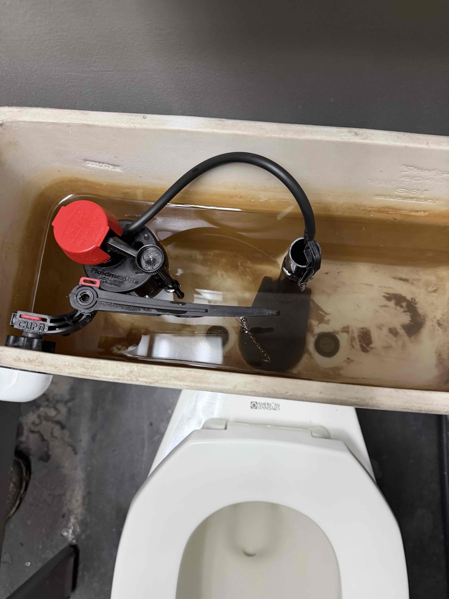 Customer stated that urinal wasn’t working. Found that handle wasn’t allowing urinal to flush and also noticed that toilet by urinal was running. Checked pressure and found that pressure was over 100 psi. Recommended customer to have PRV replaced and also to install new solan valve for urinal. Customer angreed and went ahead and shut water off to building at meter. Removed old solan valve for urinal and furnish installed new water shut off and solan valve for urinal. Also removed existing PRV and furnish installed new PRV with new building shut off valve. Also went ahead and rebuilt, toilet near urinal by replacing fill valve flapper and install installing new supply line. Turned water back on and tested. Was now working as it should and no leaks were present at this time. Set water pressure to about 60 psi.

