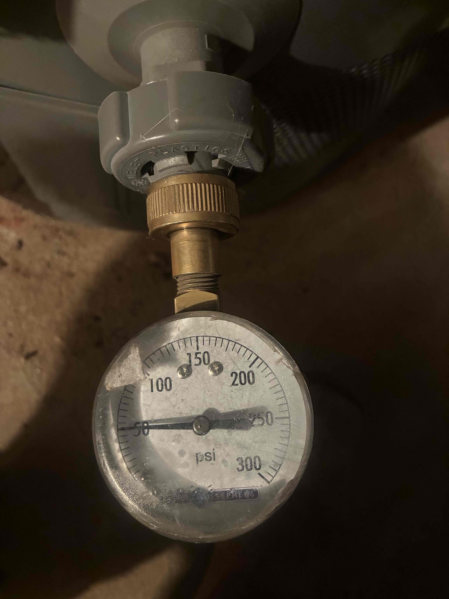 Customer has small leak on 4 inch cast-iron drain in basement area. Gave options for partial and full drain line replacement. Customer wants to talk over decision with spouse and will give answer later.  