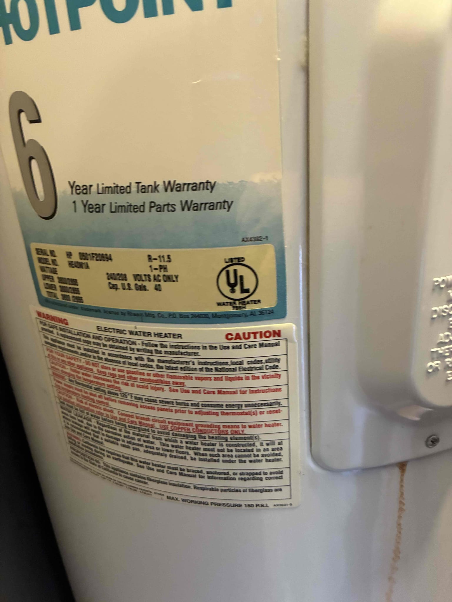 Cusomter wanted quote on water heater. Will call back in the morning with decision. 