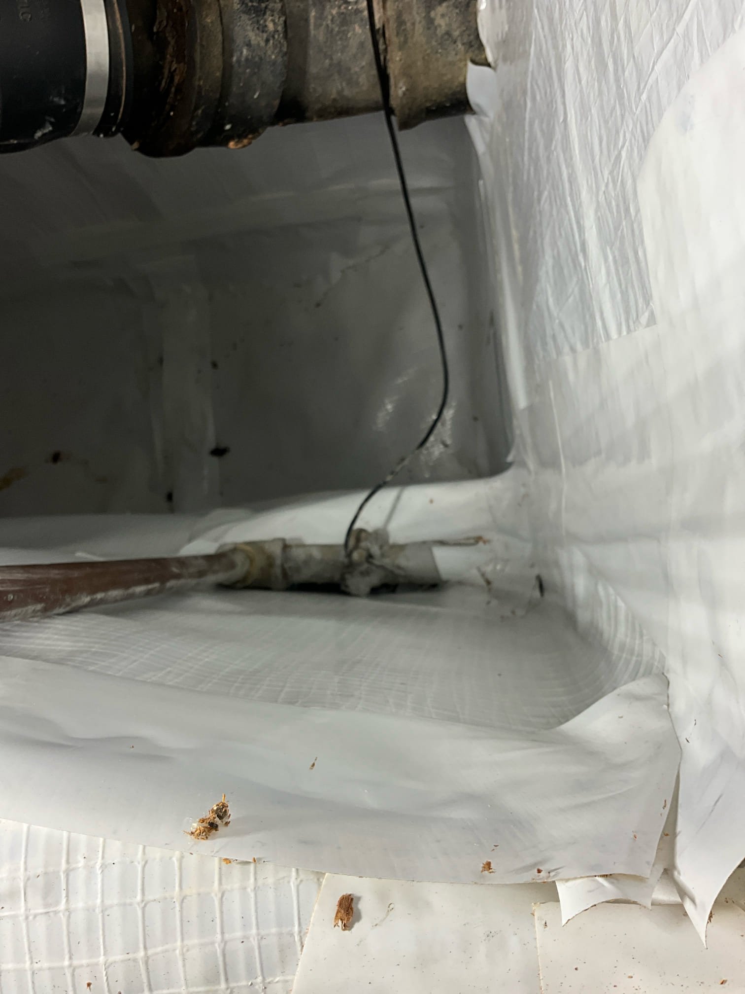 Call for leaks under kitchen sink.

Arrived and met with Ms. Dixie. She showed me the leaks under the sink. 

I performed a thorough evaluation of the plumbing system he found the following:
Kitchen faucet leaking form cartridge housing, and from sprayer housing. Disposal internally ruptured and leaking. Pressure on home is almost 80psi. Prv appears to be original to the home. The main waterline is old galvanized pipe, with transition to copper inside crawlspace. Water heater in very bad condition, full of sediment and more than 15 years old. Faucet in back bathroom also starting to leak from handle. This is moen, which has lifetime warranty. 

Replaced disposal with new disposal, and wired in accordance with exisiting electrical set up. Main electrical panel is a very old style fuse panel and I strongly encourage getting an electrician to assess the site and provide an estimate to update the panel. Initially agreed to repair faucet. However, once purchasing parts we found that the cos