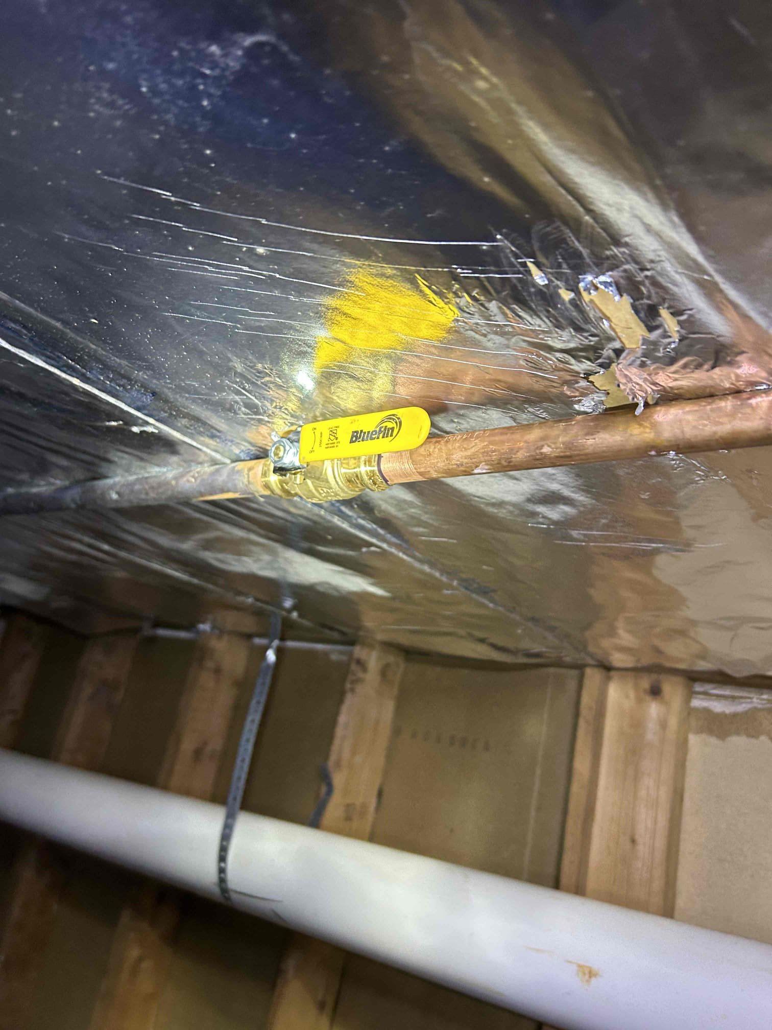 For this customer, they call us out for a running toilets, and I took a look at the running toilet. It was a Kohler toilet, which was the color toilets with the flush tower. The red seal head, corroded, and it needed to be replaced with that mind I recommended to replace the supply line to fill valve and the flush seal for a proper permanent fixed along with that I recommended to replace the pressure reducing valve because the water pressure red at 100 psi that is not the only reason we replaced it. The pressure reducing valve is also leaking from one of the check valves on the bottom of the unit so we replaced it with a new ball valve and a new pressure reducing valve. No leaks after installation. Also noticed the customer had a brand new kitchen faucet that they want to install and one of their main complaints that it constantly drips so I also offered to replace that faucet once fully installed. There are no leaks on the toilet, the pressure reducing valve and or the faucet the cust