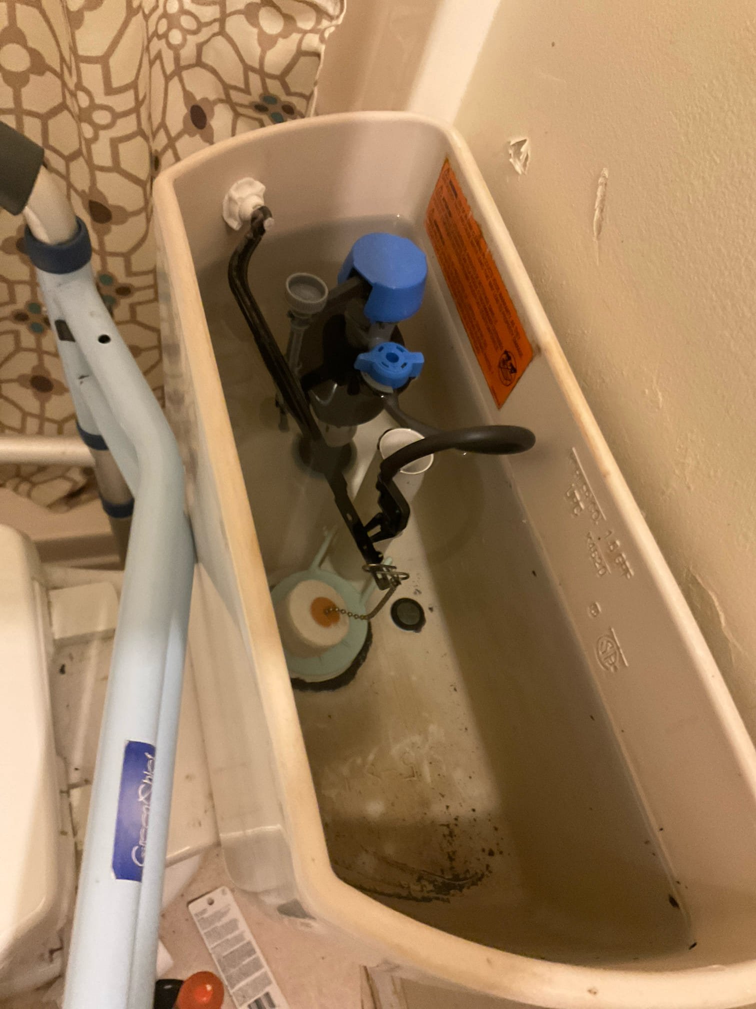 Replaced a toilet fill valve , no charge 