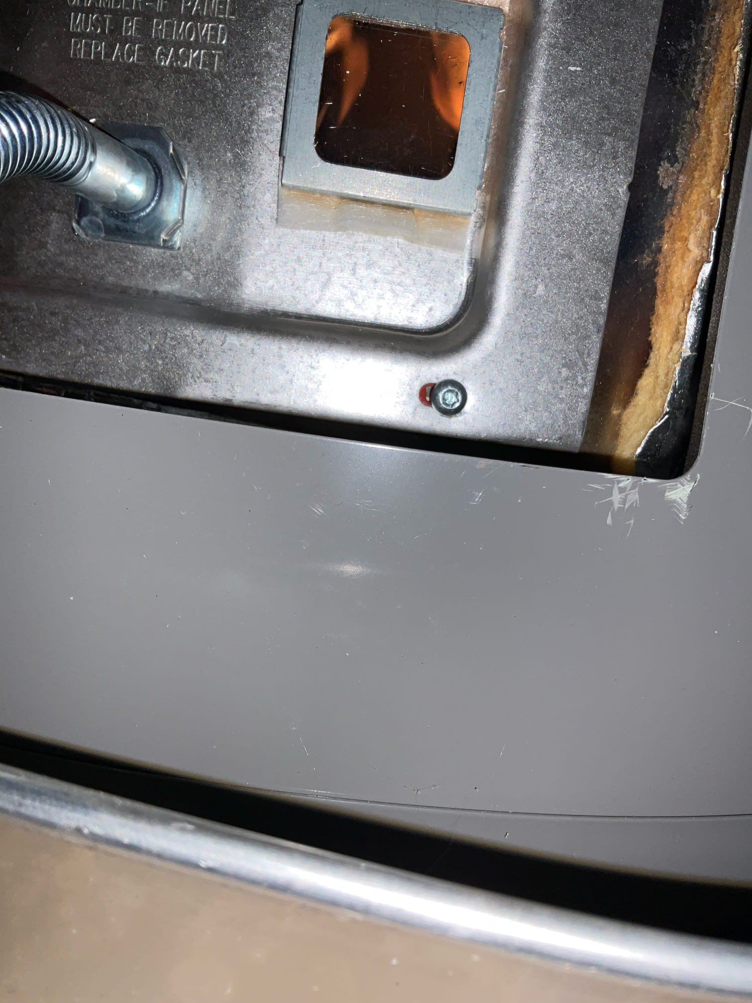 Replaced a bad 75 gallon gas water heater with a new one , no charge , warranty call 