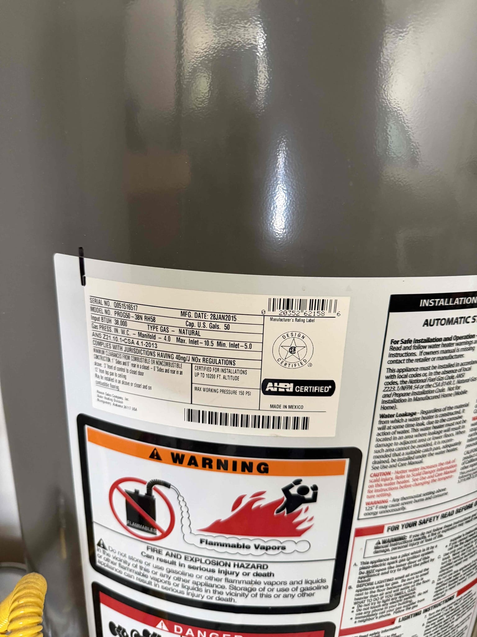 Water line leaking upon arrival, customer stated they had American leak detection out and they located the leak underneath the side walk. Informed customer we could dig up on both sides of the side walk and replace that section with no warranty or we could replace the entire line with a 5 year warranty. Gave customer estimate, customer declined estimate 