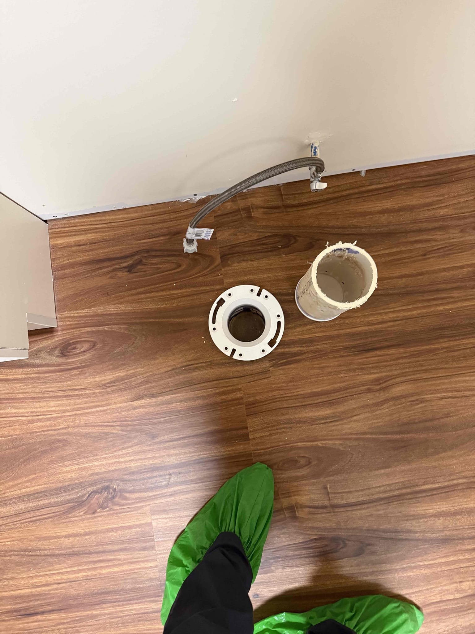 Blockage upon arrival, customer stated he finished his basement himself and now nothing will drain. After looking around basement could not find a sewage ejection pump or pit. Informed customer we could run the camera and see where the sewer line runs. Gave customer estimate, customer declined estimate 