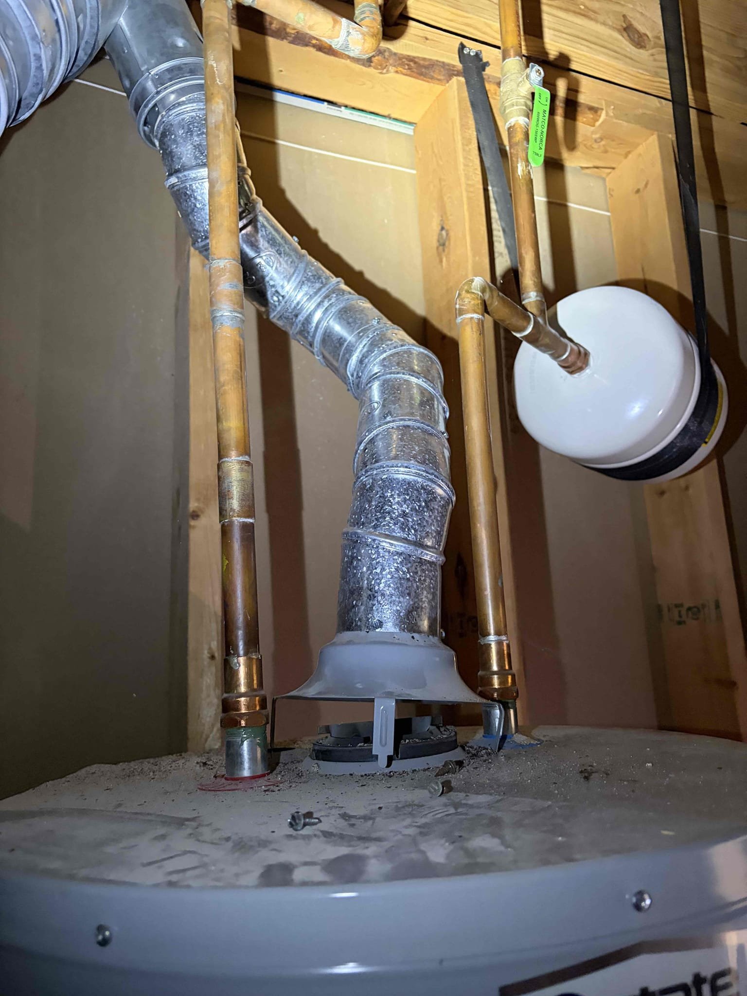 For this customer took a look at all his fixtures. He had moved in about a couple weeks ago to this new house and there’s no tell on what fixtures were used previously from the prior homeowners so there was a little bit of discoloration in the water, causing these issues so what I recommended is, we could flush the water heater, but it could have a Negative effect on the water heater or the plumbing system so what I recommended is we can flush the water heater, but there would be no guarantee that it would solve the problem of the brown water that’s potentially in the water. I think they just need to be flushed out all the faucets to get all the brown water out of the system and go from there at this time I recommended to replace the pressure reducing valve due to the fact that the pressure is at 1:20 and should be a lot lower than that so that is what we will be replacing on Sunday. It works better for the customer so at this time, we have a scheduled job for a PRV replacement on Sund