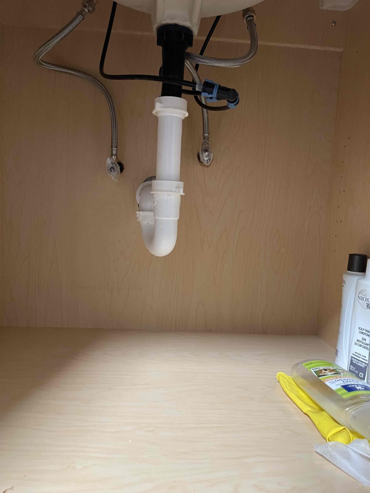 Installed his and hers widespread faucet in master bathroom. Tested to ensure proper function and a leak free install. No further issue at this time.