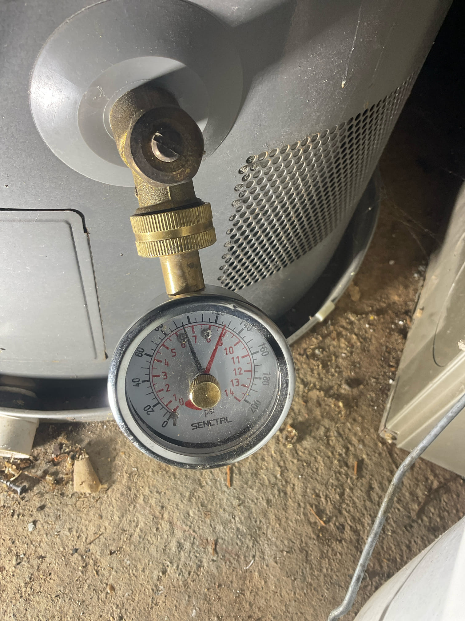 Fixed gas leak underground, replaced a 50 gal gas water heater today 