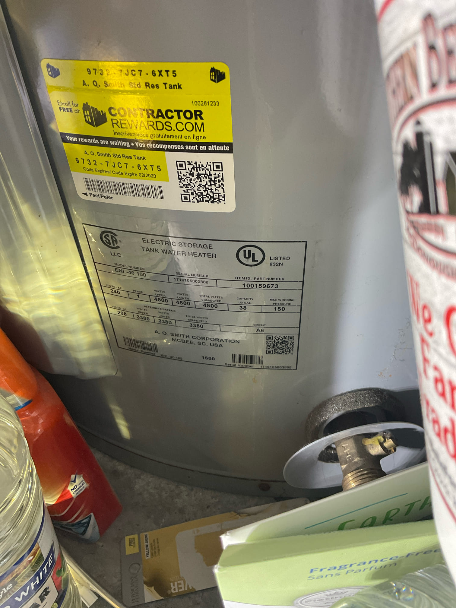 Unjammed disposal , replaced AAV , snake drain 