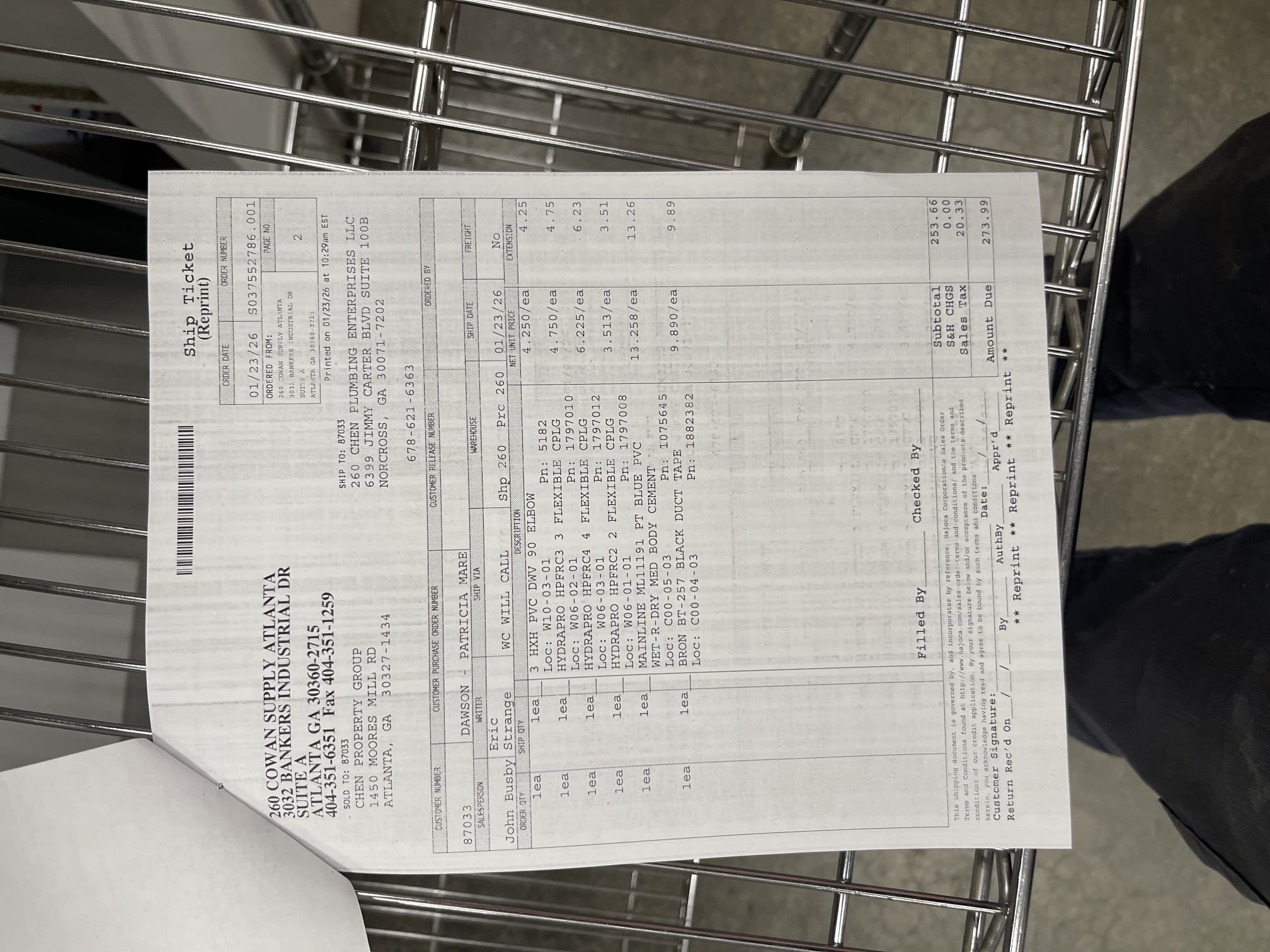 Came out for a back up occurring inside the home. Arrived and met with homeowners father. He explained what was happening and where the water was backing up out of the washing machine drain. We pulled the hallway toilet and ran the camera down the line. Located a blockage beginning at the end of the cast iron pipe before it runs through the foundation wall. Another company had previously cut out a 2’ section of cast iron to gain access to the mainline, and they replaced it back with two fernco couplings. Cast iron was unsupported and caused a belly in that section. We received approval to replace all of the old cast iron in the crawlspace back up to the foundation wall. Cut a hole in the top of the pipe and carefully shop vac’d the sewage out. Ran camera down the hole and was eventually able to clear the very large soft tissue blockage that was approx. 6’ in length. Ran water and rinsed the line clean. Inspected section of cast iron under the front porch. There is a break in the bottom