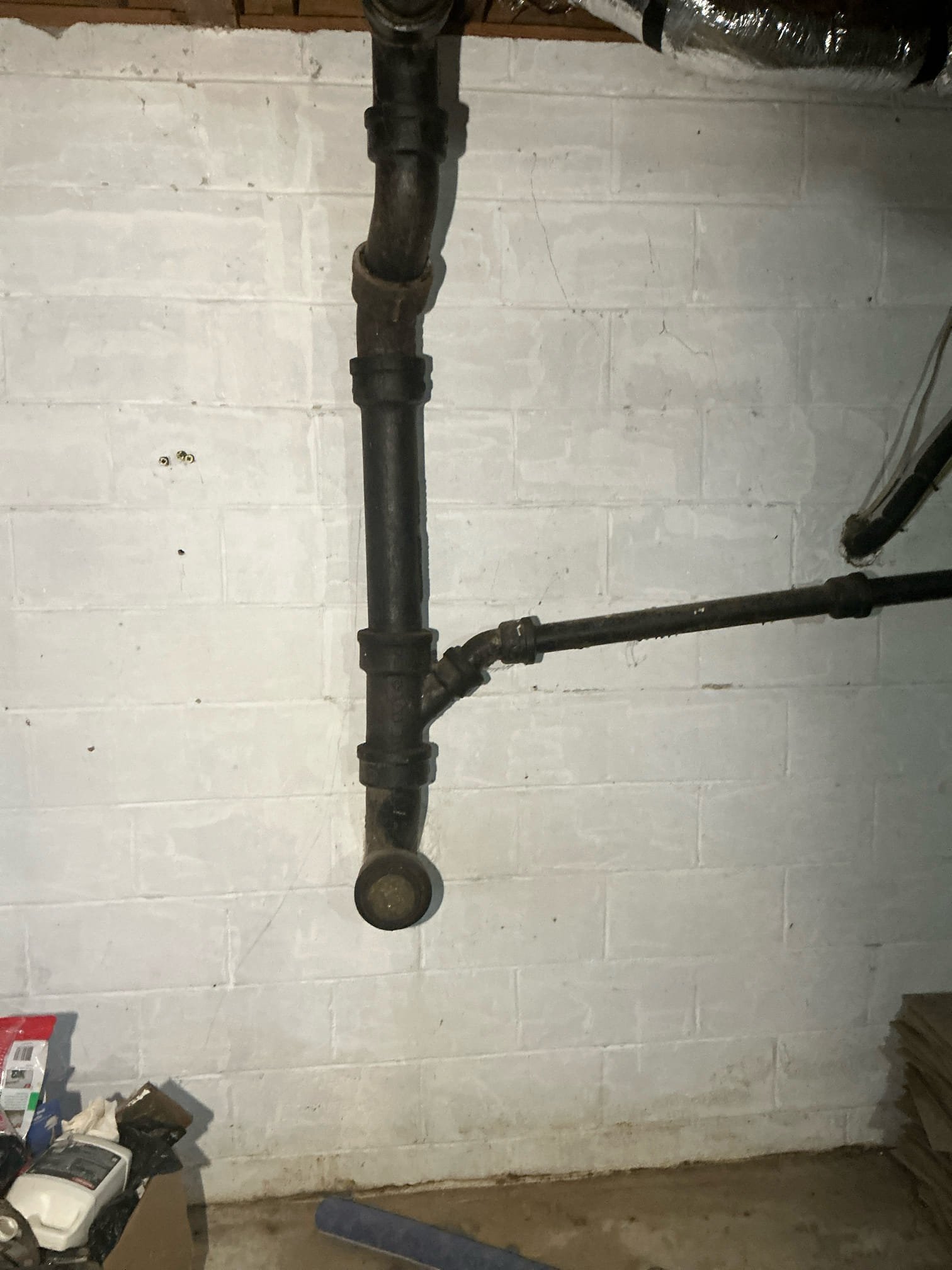Client called us out due to some cast iron clogging issues in the home. All the drains except some of the kitchen line are cast iron pipe. Gave a couple estimates to bandaid and completely replace the cast iron. Client is going to think it over and let us know. $175 reschedule discount would still apply to quotes. 