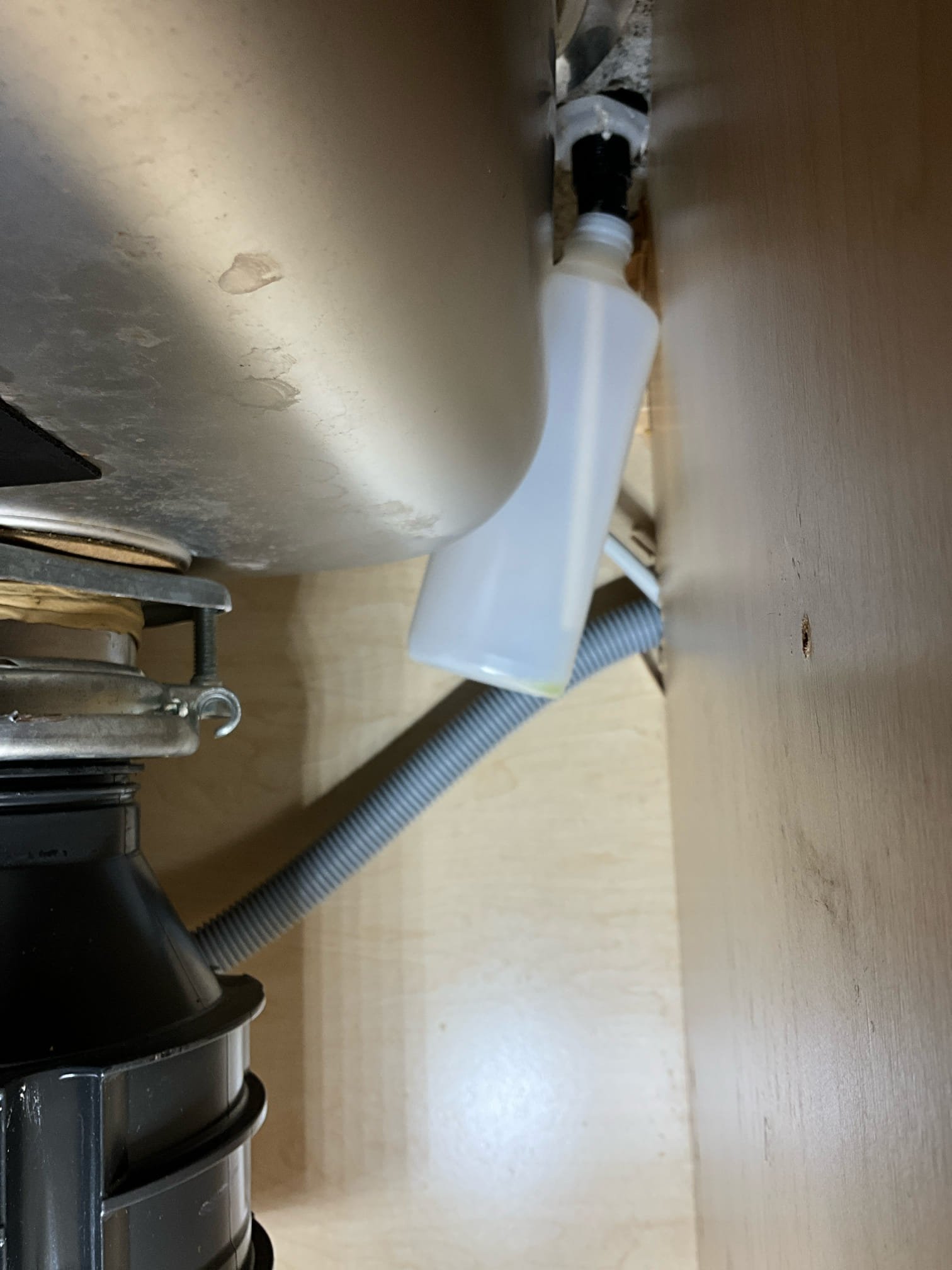 Call for faucet installation and water heater flush.

Met with Andrew and he expressed that he would like a kitchen faucet installed, and asked about flushing the water heater.

I installed the customer provided kitchen faucet. While installing I noted that the soap dispenser was poorly installed and is severely bent. I discussed this with Andrew, who stated that he is not concerned with the old soap dispenser, as he has plans of installing a water filtration faucet installed that space. I discussed the options for installing a reverse osmosis system, and have attached an estimate for installing that system. This includes the system, faucet, and alternative location (inside utility closet, to save space under the sink). 

I discussed the benefits of our maintenance membership program, as it also includes an annual water heater flush. I also recommend replacing pressure regulating valve as soon as possible.