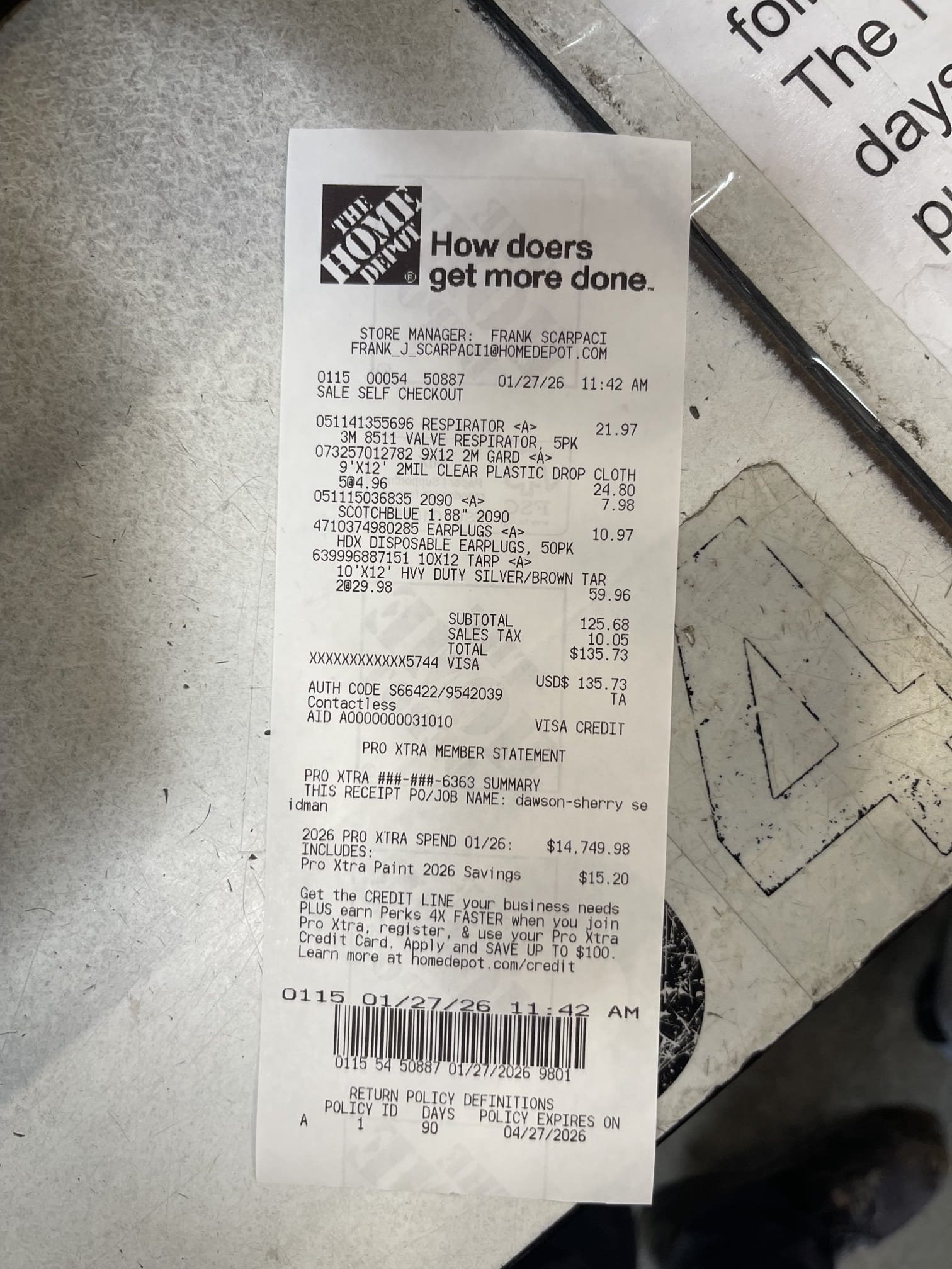 Came out for a high water bill. Met with homeowner who described what was going on. We confirmed there was a leak at the meter. Shut main shut off before the PRV and confirmed the leak stopped, indicating leak was somewhere inside the home. Used leak detection equipment and isolated point of leak to underneath the downstairs bathroom floor. Received approval to jackhammer the slab and dig down to the line. First spot we found the pipe but not the leak. Was getting a strong signal with the leak detection under the vanity. Removed the vanity and jackhammered underneath, no sign of the leak. We realized the signal we were getting with leak detection equipment was due to the leak under the slab spraying onto the drain line which was echoing under the slab and giving false positives. Followed pipe and broke another hole into the slab in front of the toilet. We were able to locate leak on a 3/4 copper water pipe, leak was due to corrosion in the side of the pipe. Cut out leaking sectioned an
