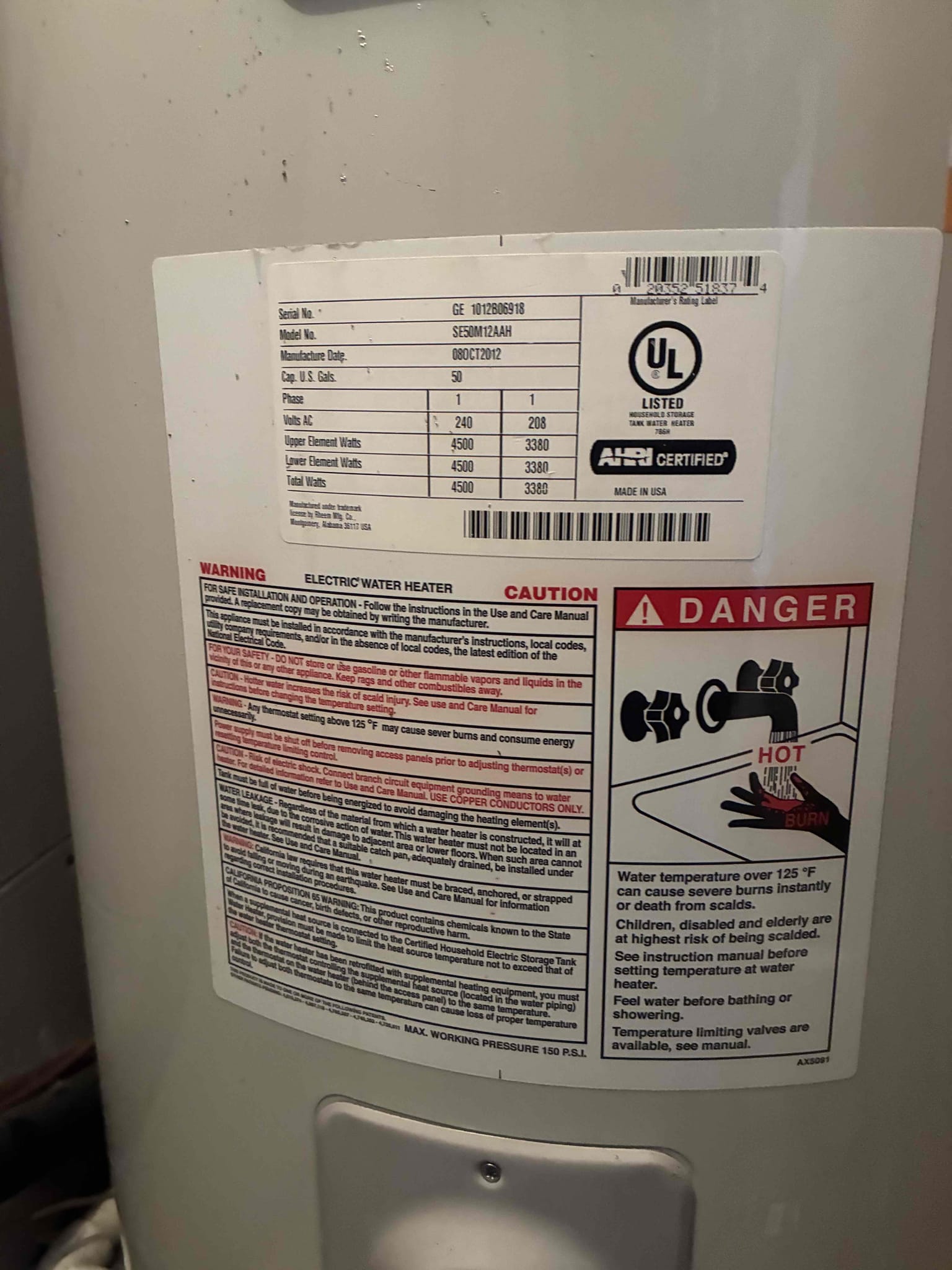 Customer had a few customer provided items needing replacement. Replaced two toilets with customer provided Toto toilets. Both flanges were in good condition. Had to replace one stop for hall bathroom in order to replace toilet. caulked both toilets to floor and checked for leaks and proper function. Also replaced customer provided garbage disposal, hardwired disposal. after install, ran disposal to check for leaks and proper function.