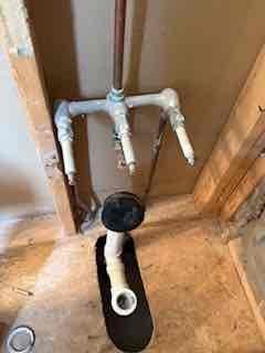 Customer having sewer smell upon arrival. Customer stated after demo she smelt sewer gases. Informed customer we could place temporary caps on all sewer lines in the demoed bathroom. Gave customer estimate, customer approved estimate. Installed new caps on all sewer lines. Customer should not have the sewer smell anymore 