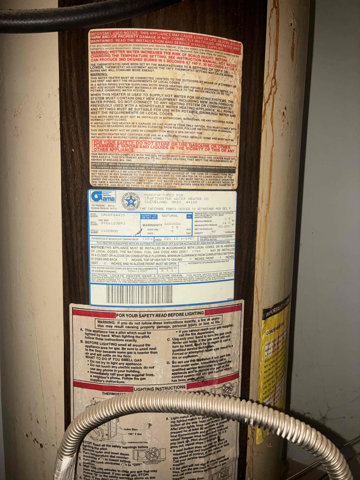 Customer needs water heater replacement, new PRV and new shower valve replacement. Explain to customer about high pressure. work will not be warranted if pressure issue is not repaired. Customer was just looking for quotes. But mentioned to be scheduled next week.