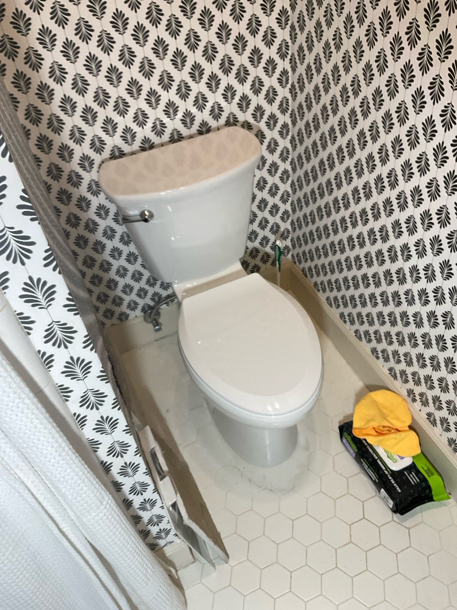 Remove existing water heater and haul away. Furnish and install new 40 gallon low bow water heater with new thermal expansion tank and drip pan under heater. Also install 3 new service valve 2 under lavatory faucet and one for toilet. Furnish and install new American standard toilet.

Removed old water heater and furnished and install installed new one. Also installed new thermal expansion tank and drip pan under heater. Upstairs in bedroom bathroom installed new toilet and new service valve for toilet. In hallway bath upstairs installed two new service valves under vanity. Wasn’t able to test work due to mainline is broken. Will need to return tomorrow to do so. Left water off for unit just in case it comes on before then.