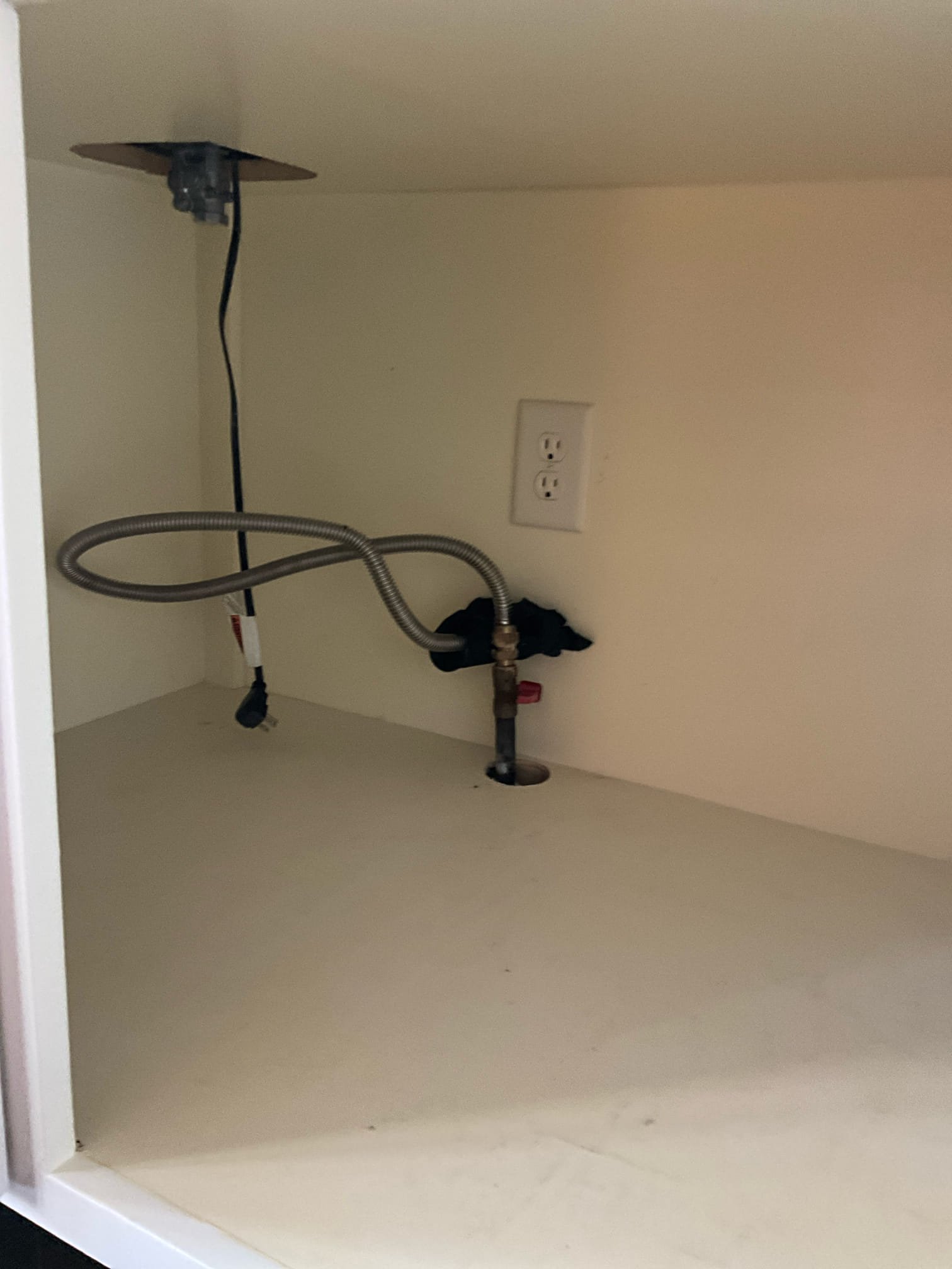 Call to disconnect sink and stove in anticipation of countertop install.

While working we also found that the hot and cold,d shut off for the faucet were not functional. We removed and replaced the shut off valves. After disconnecting all required plumbing, we drained the water down to the house and left water off at request of Jackie. We also found a leaking faucet in the basement and provided an estimate to install a customer provided faucet.

