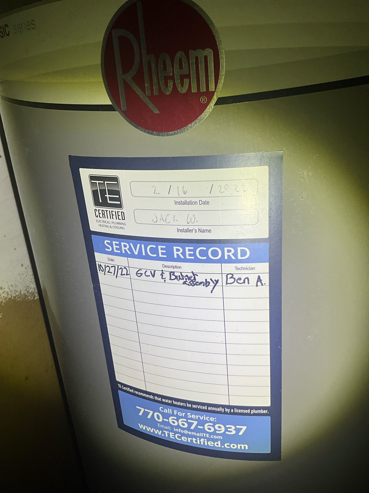 Customer had a leak coming from a 1/4 inch plastic line behind the refrigerator. Due to the age and condition, can’t safely use any push to connect or compression fittings on that line. Gave customer option to cut the wall and run a new line to a new stop. Customer declined work at this time. Customer declined work at this time. Removed dispatch fee.