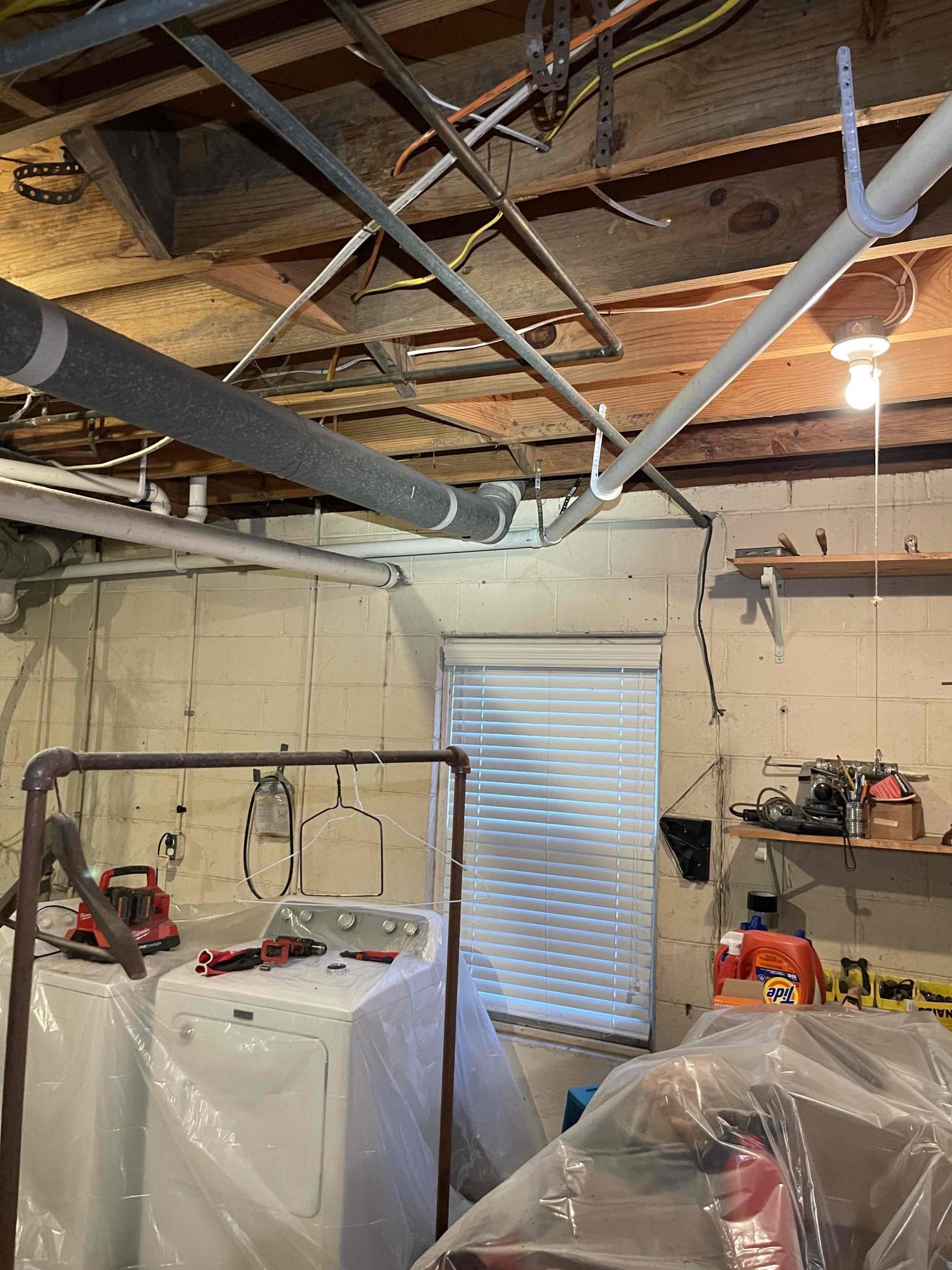 Removed all back pitched cast iron all the way back to the kitchen sink. Installed new pvc drains. Capped off old kitchen sink drain/vent. Ran water from every fixture to ensure a leak free install. Replaced approx. 40’. No further issue at this time. 