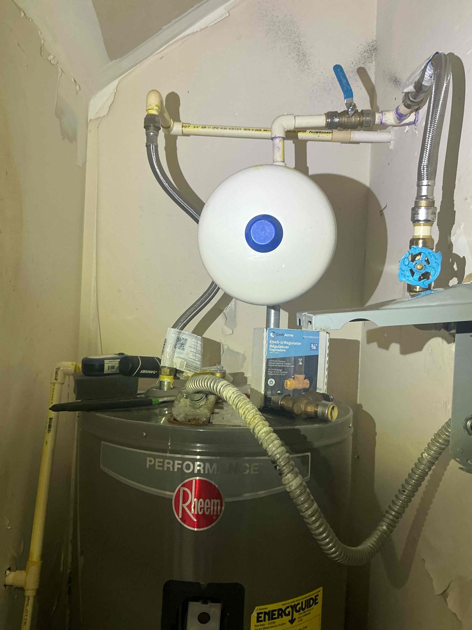 Client called us out to give estimate to replace their failed electric water heater. Gave client estimate and they said they would let us know after speaking with insurance. 